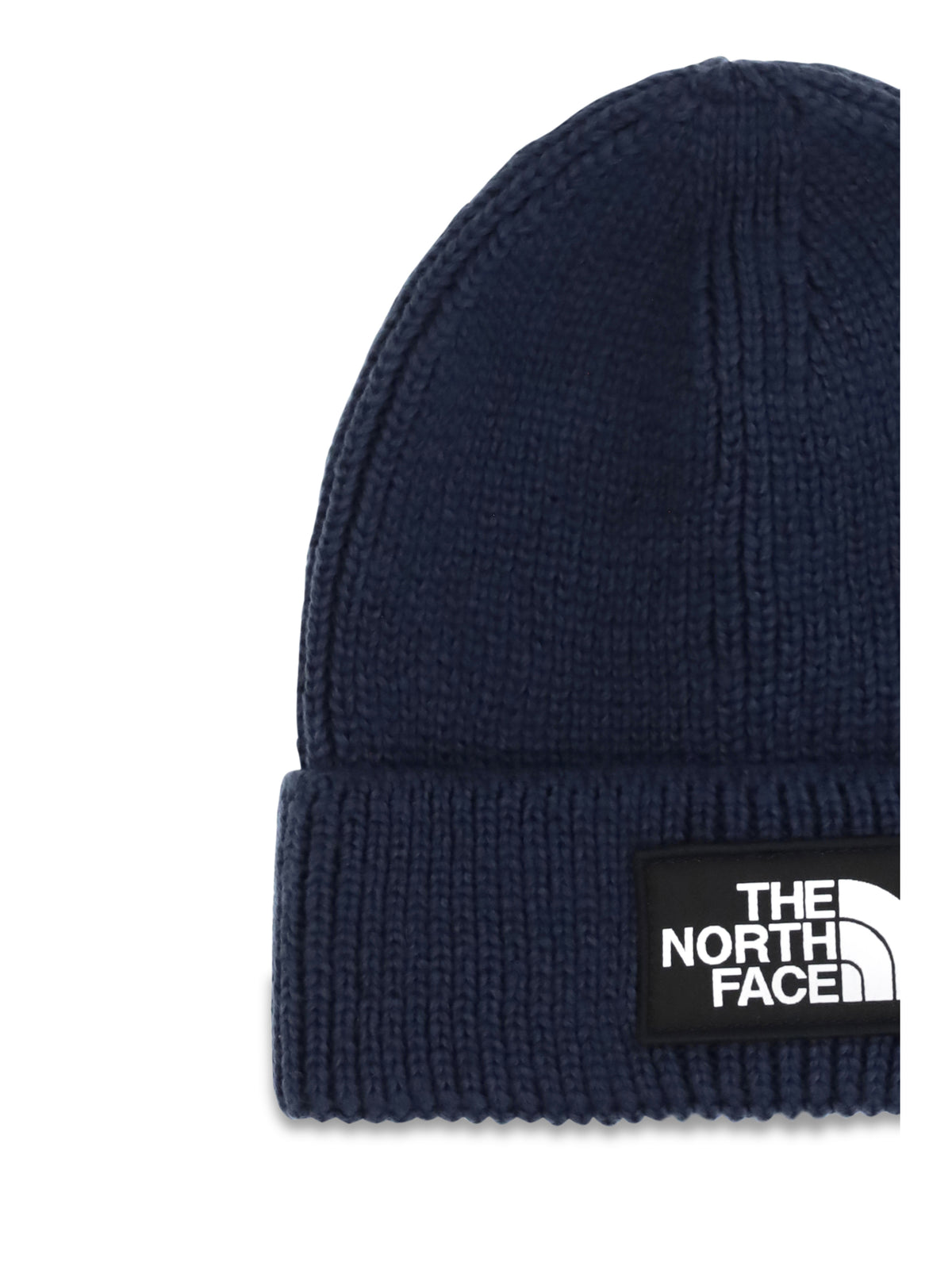 The North Face Beanie with logo in knit - Blue