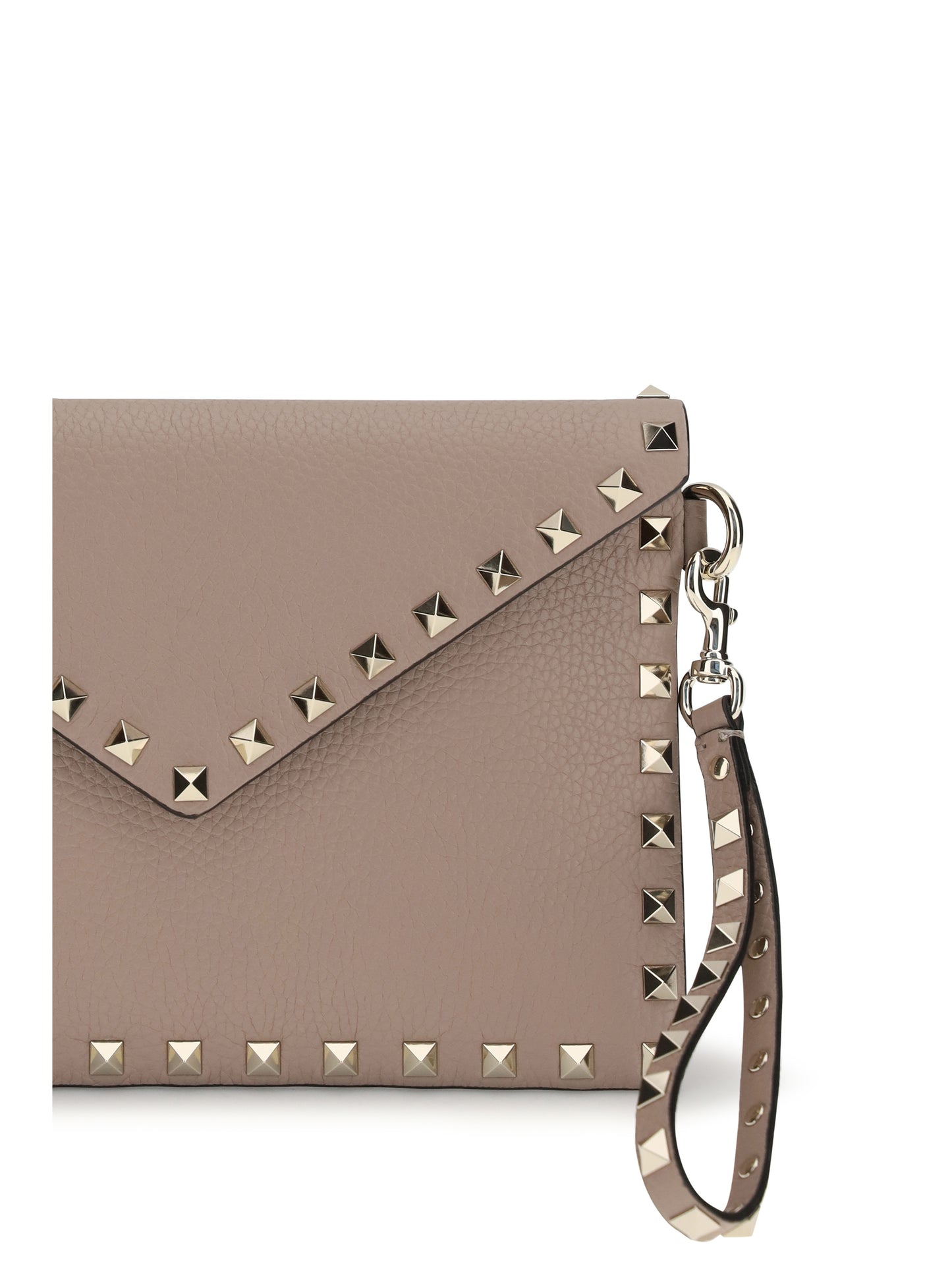 VALENTINO GARAVANI Rockstud leather Clutch
