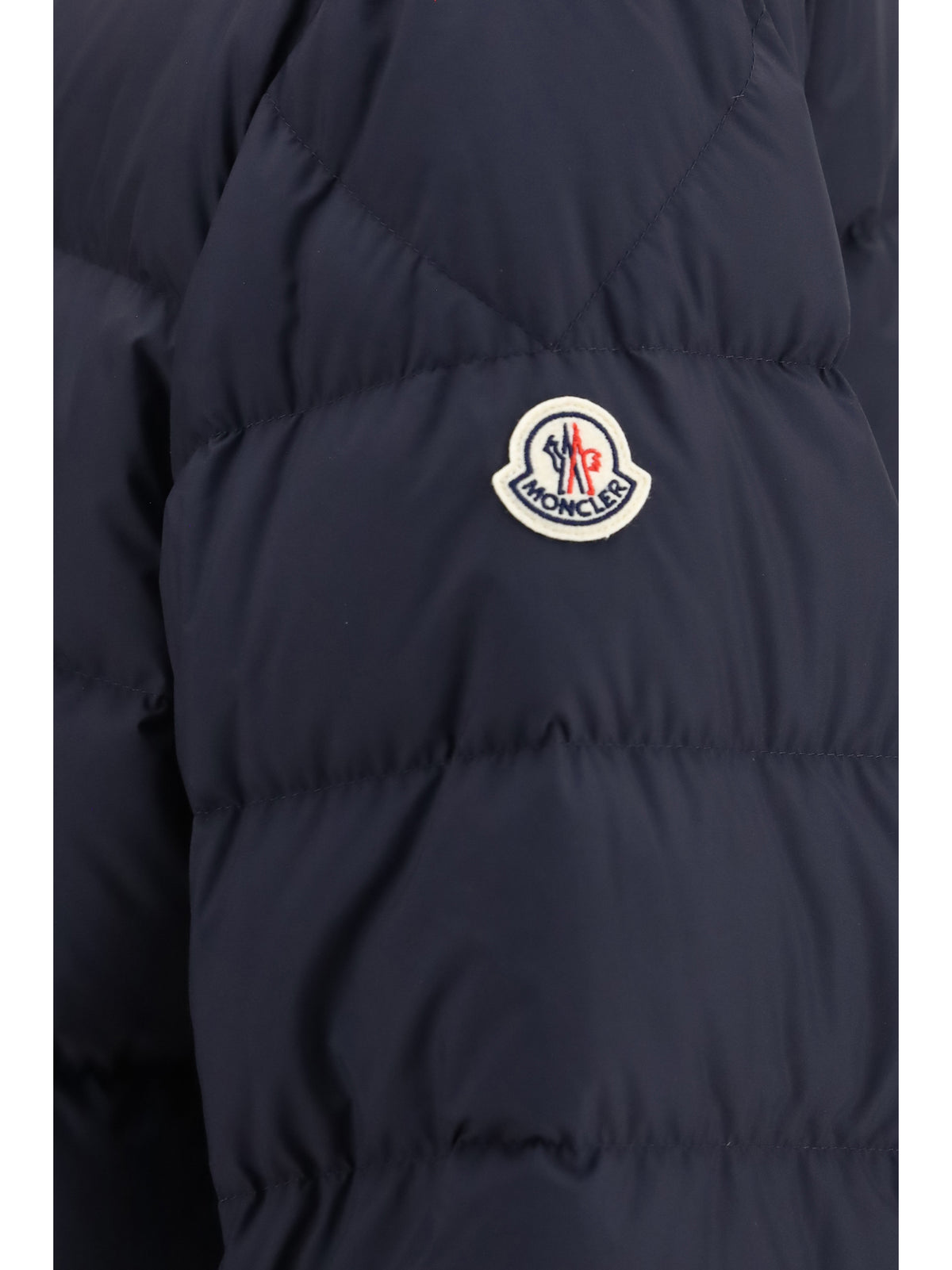 Moncler Baudinet short Down Jacket - Navy