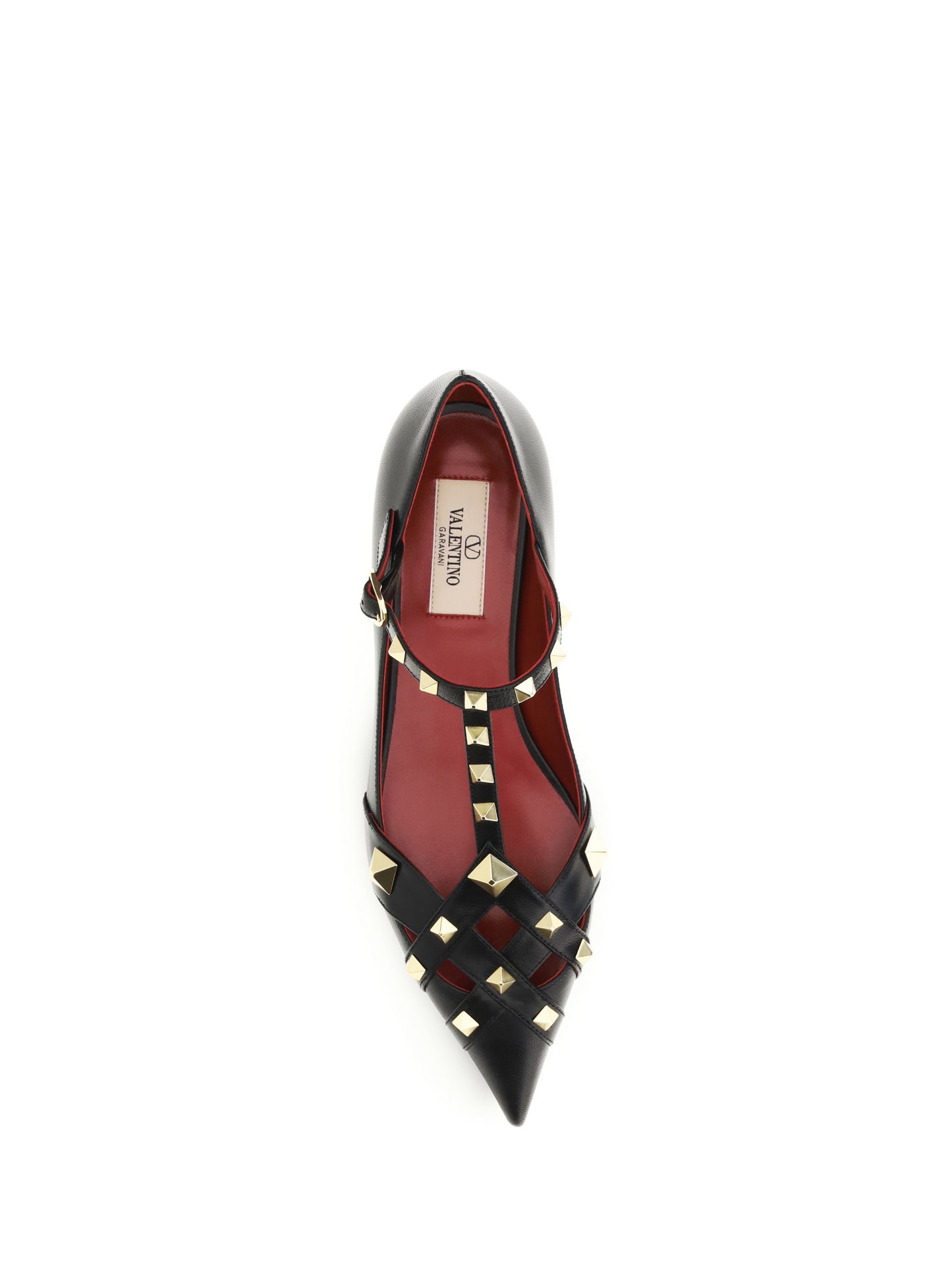 Valentino Garavani Studdy Ballerinas in kidskin - Black