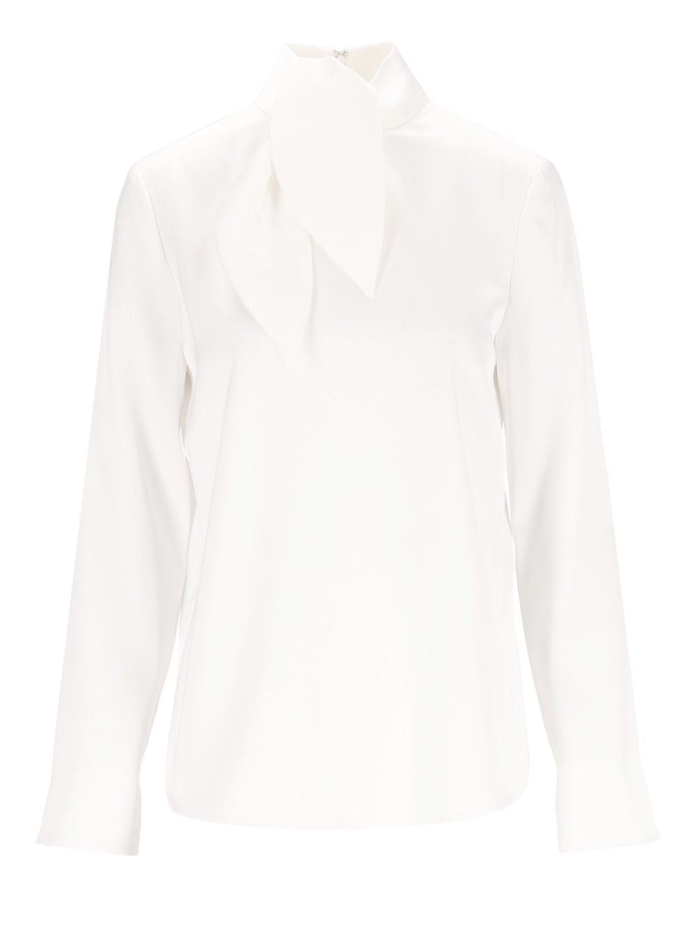 Emporio Armani Satin Blouse - White