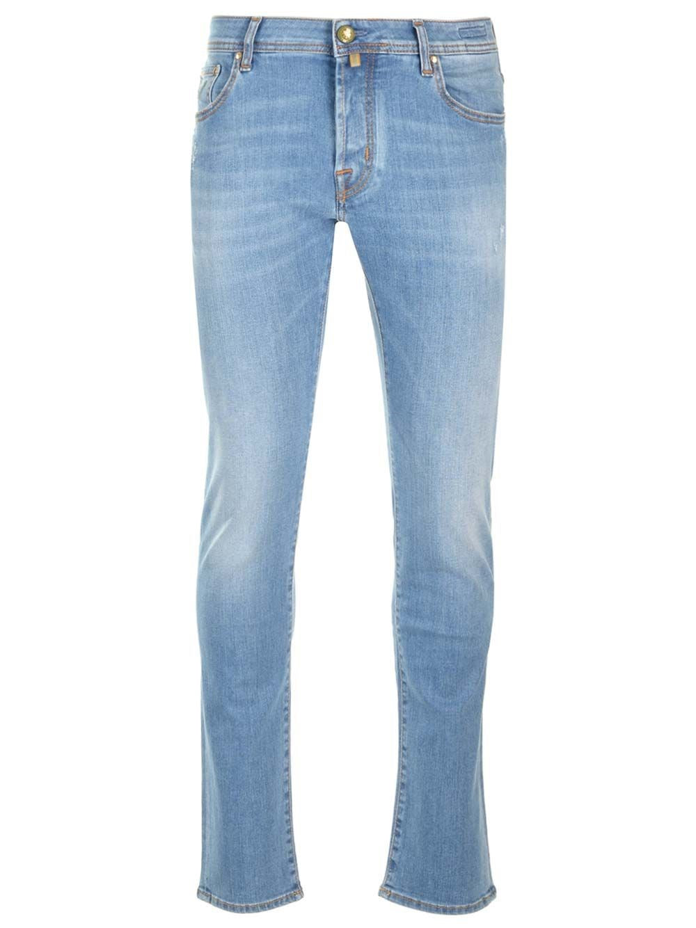 Jacob Cohen "Nick" Slim Fit Jeans - Sky Blue
