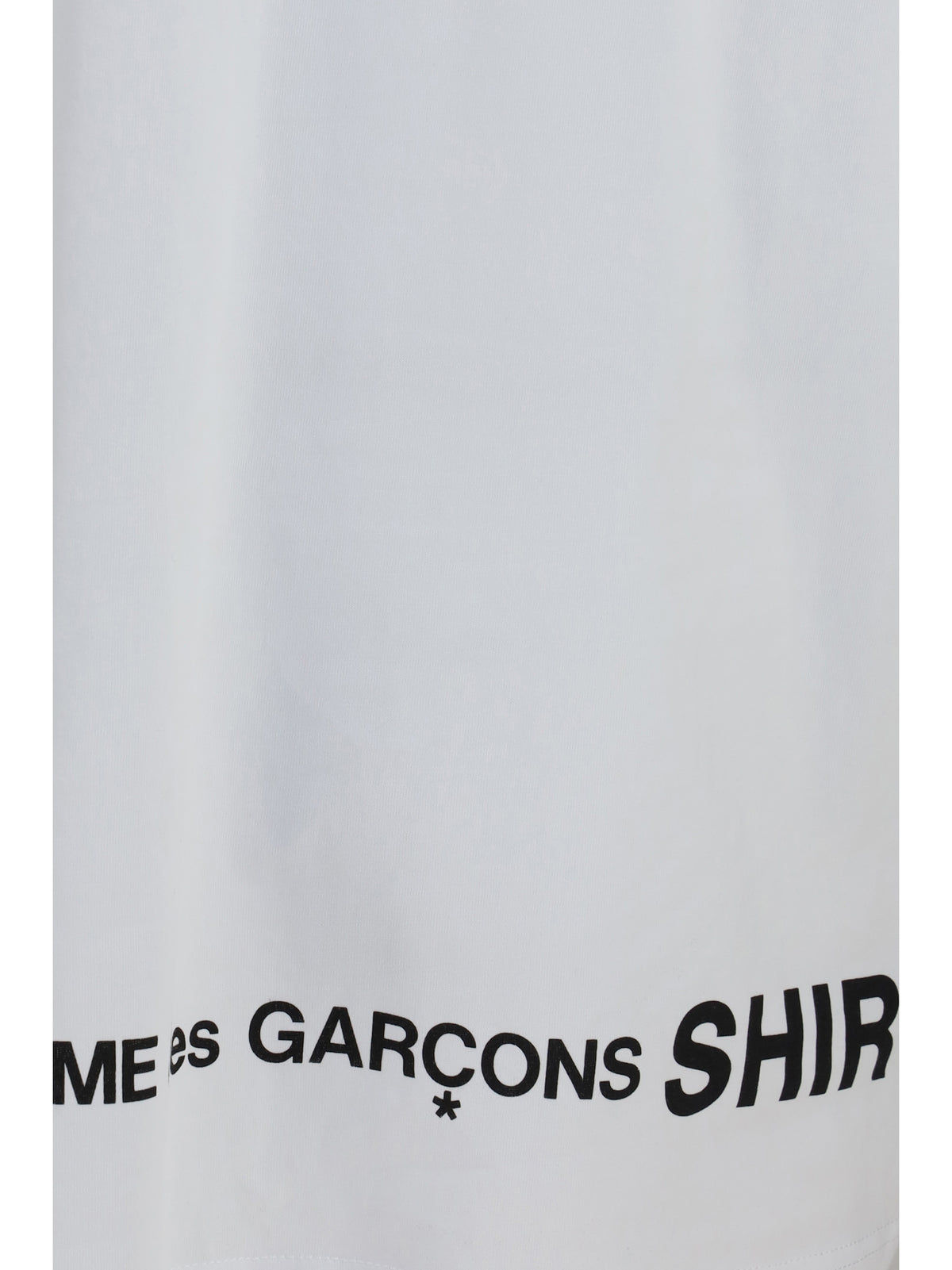 Comme Des GarçOns Shirt Oversized short-sleeve crewneck T-shirt - White