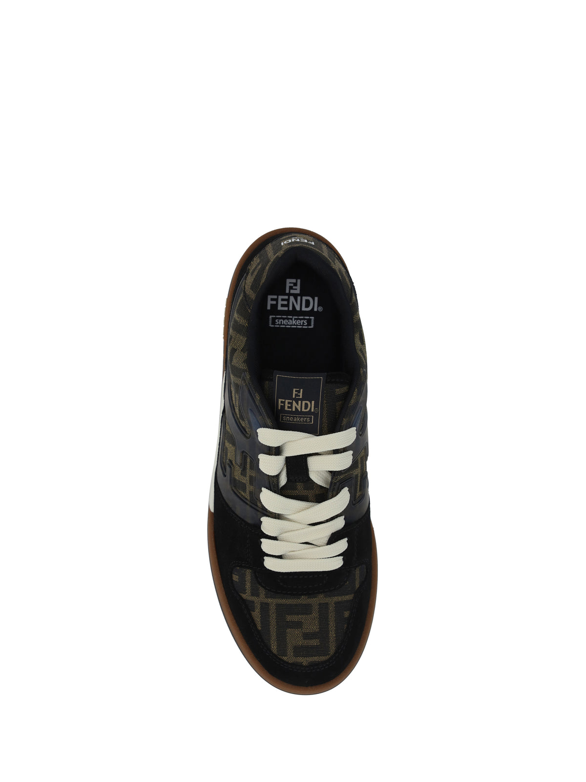 Fendi Match Sneakers - Nero+Tabacc.Nero+Ice