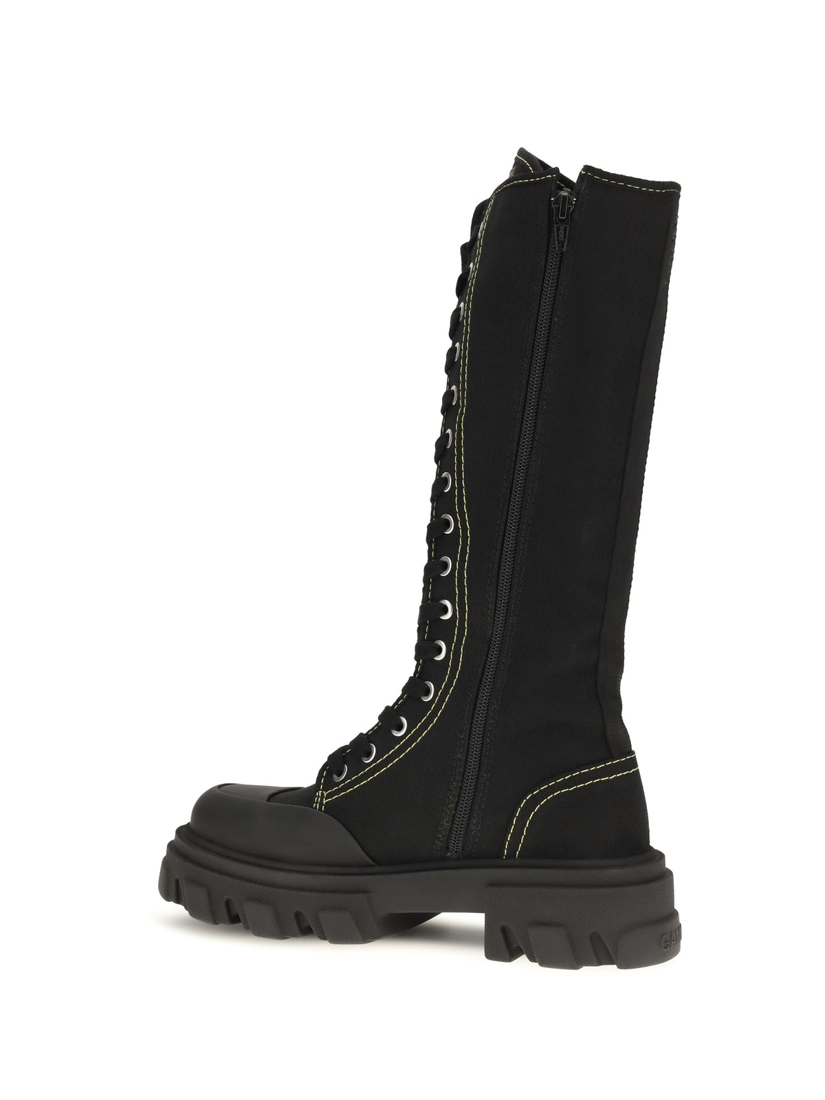 Ganni Trail Boots Tall - Black