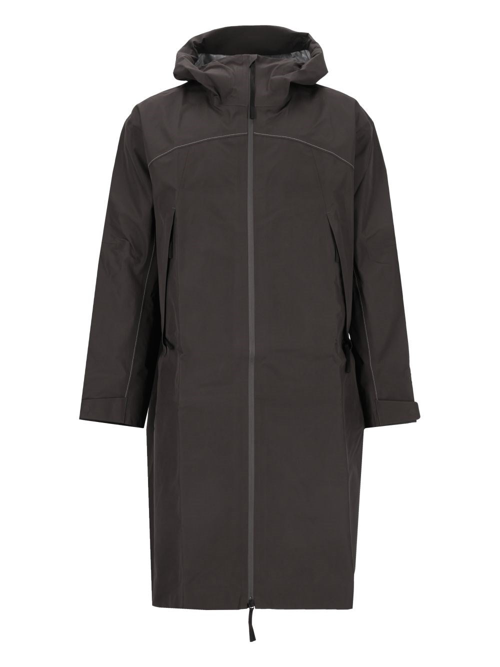 The North Face "Box Gtx 3L" Waterproof Parka With Hood - Black