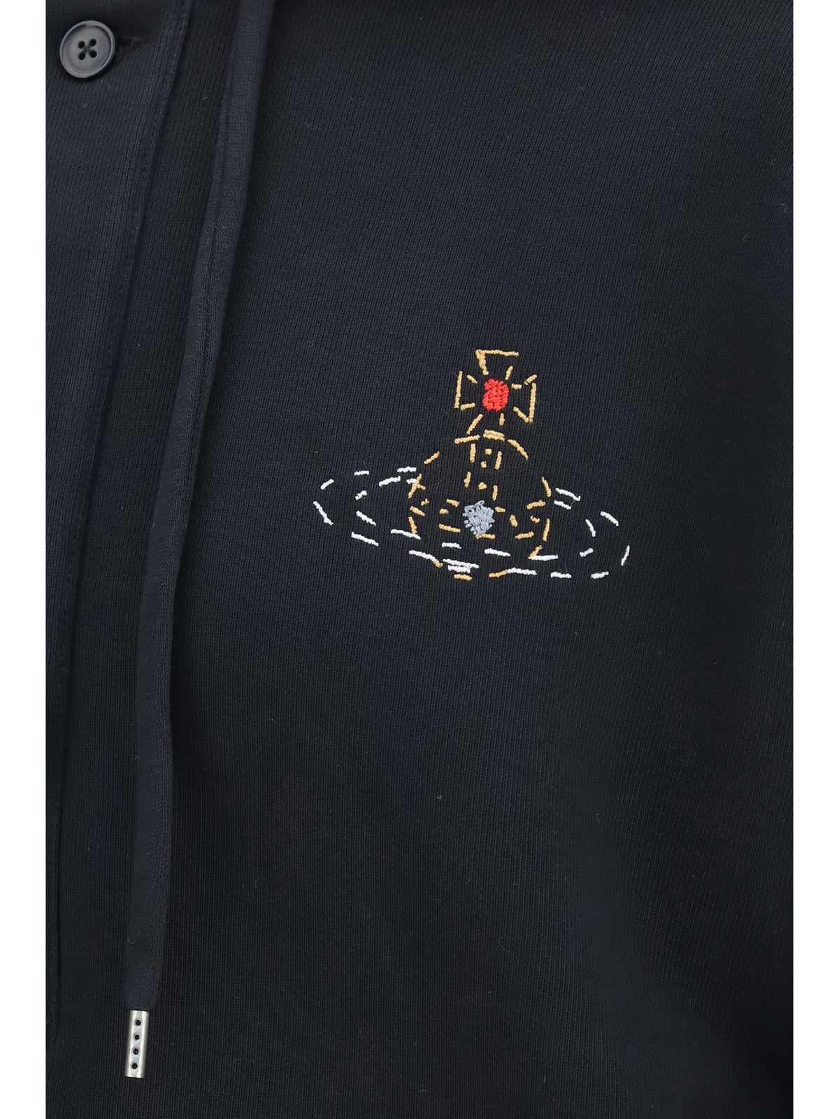 Vivienne Westwood Batwing Hooded Sweatshirt - Black