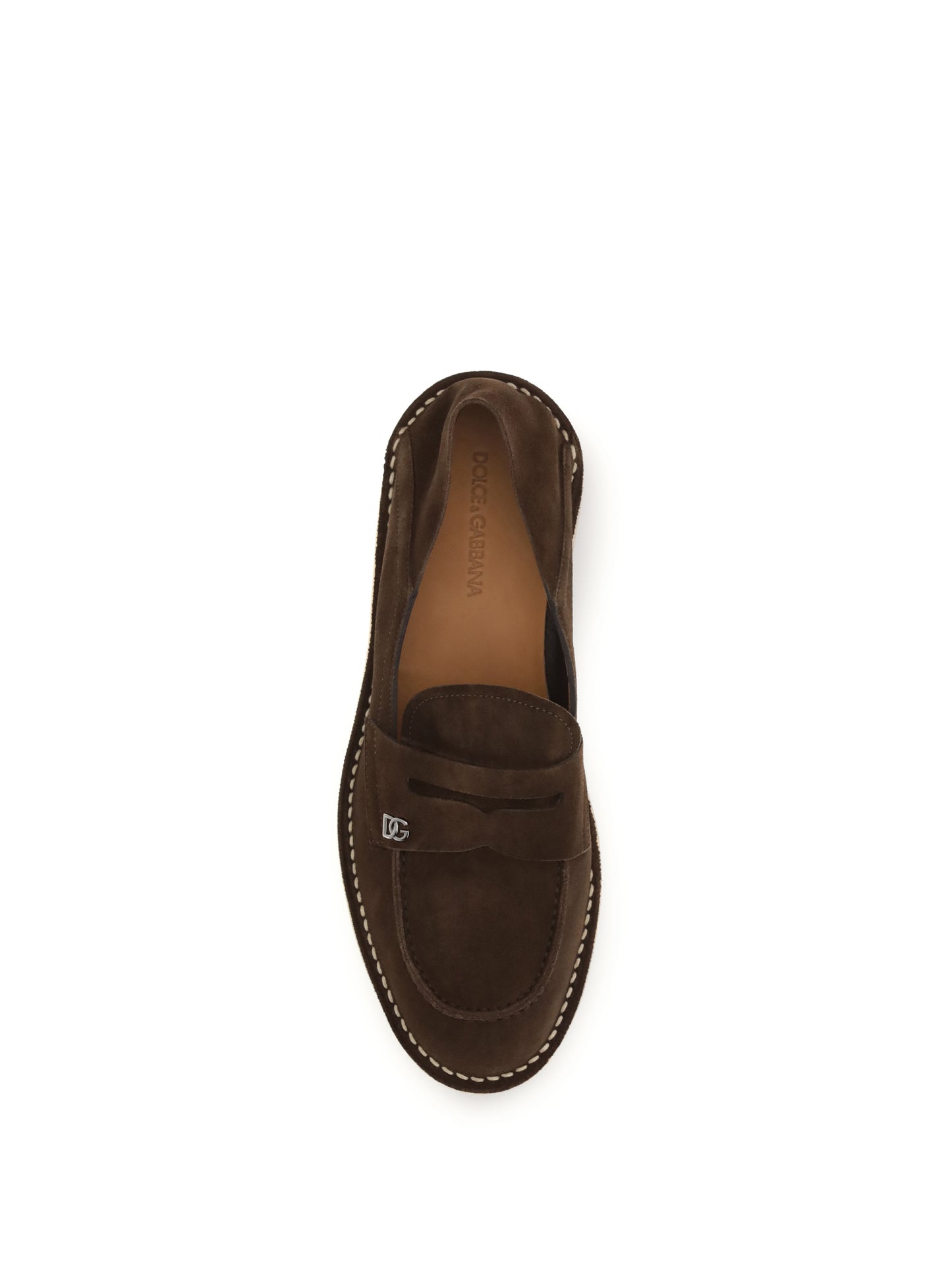Dolce & Gabbana Suede Loafers - Ebony 1