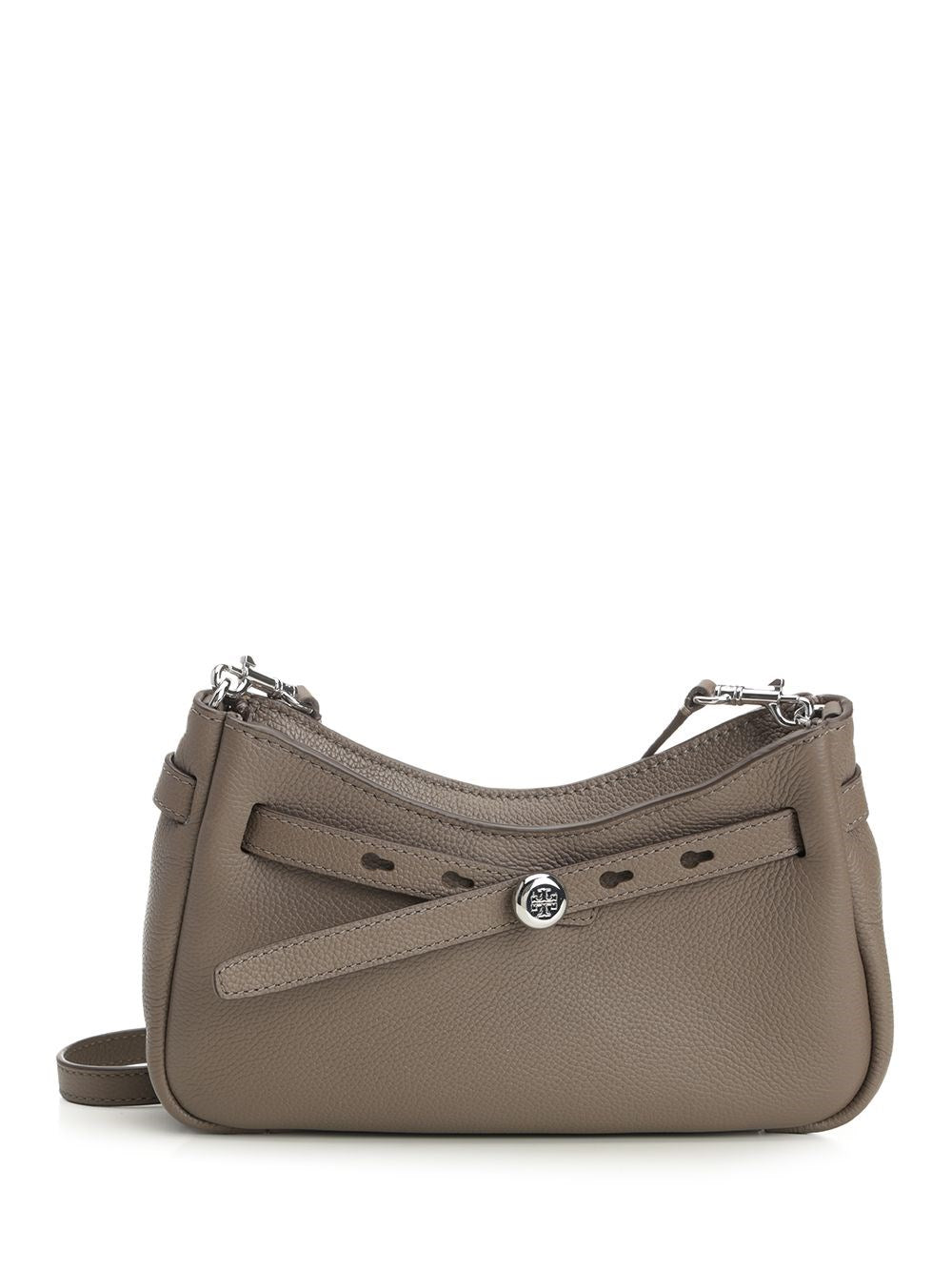 Tory Burch "Romy Top" Shoulder Bag - Brown