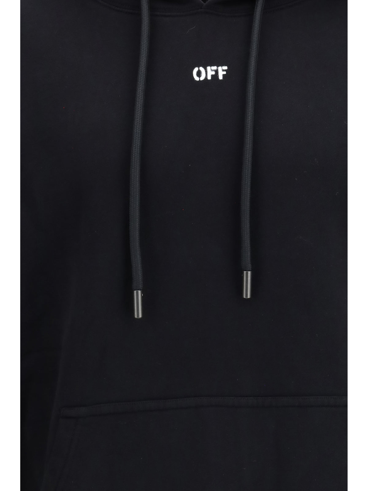 Off-White Chain Araldic Arrow Skate Hoodie - Black