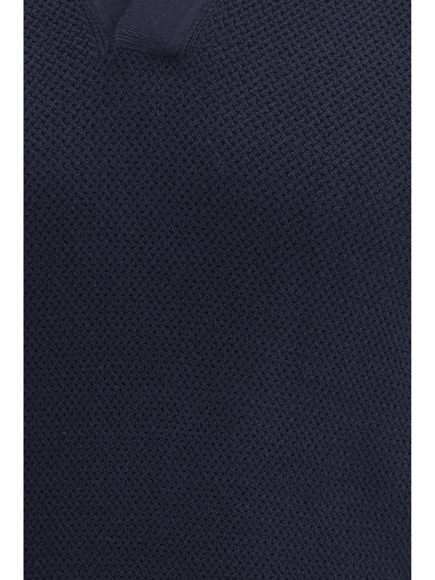 ZEGNA Premium Cotton Polo with open collar