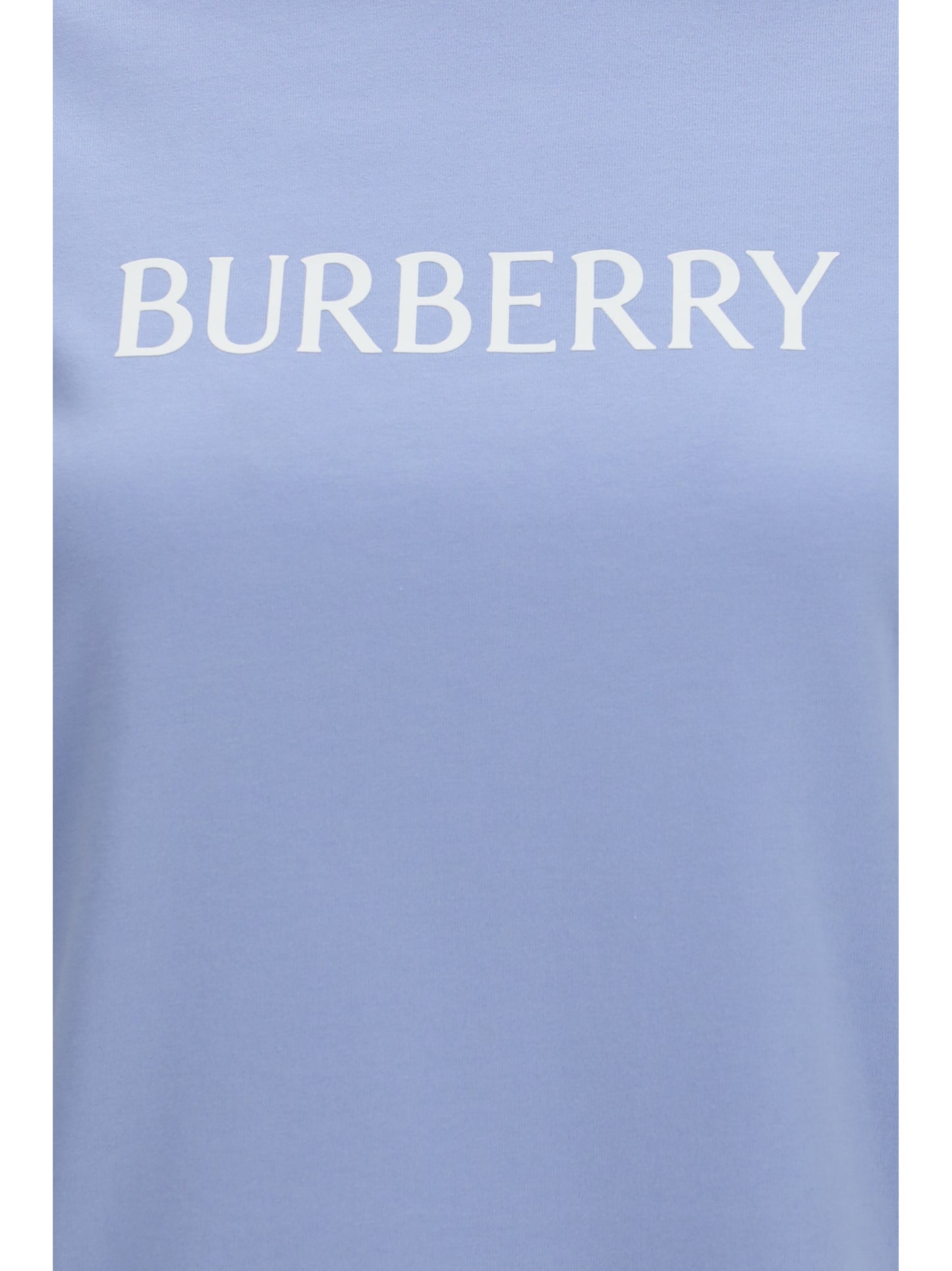 BURBERRY Embroidered logo cotton T-shirt
