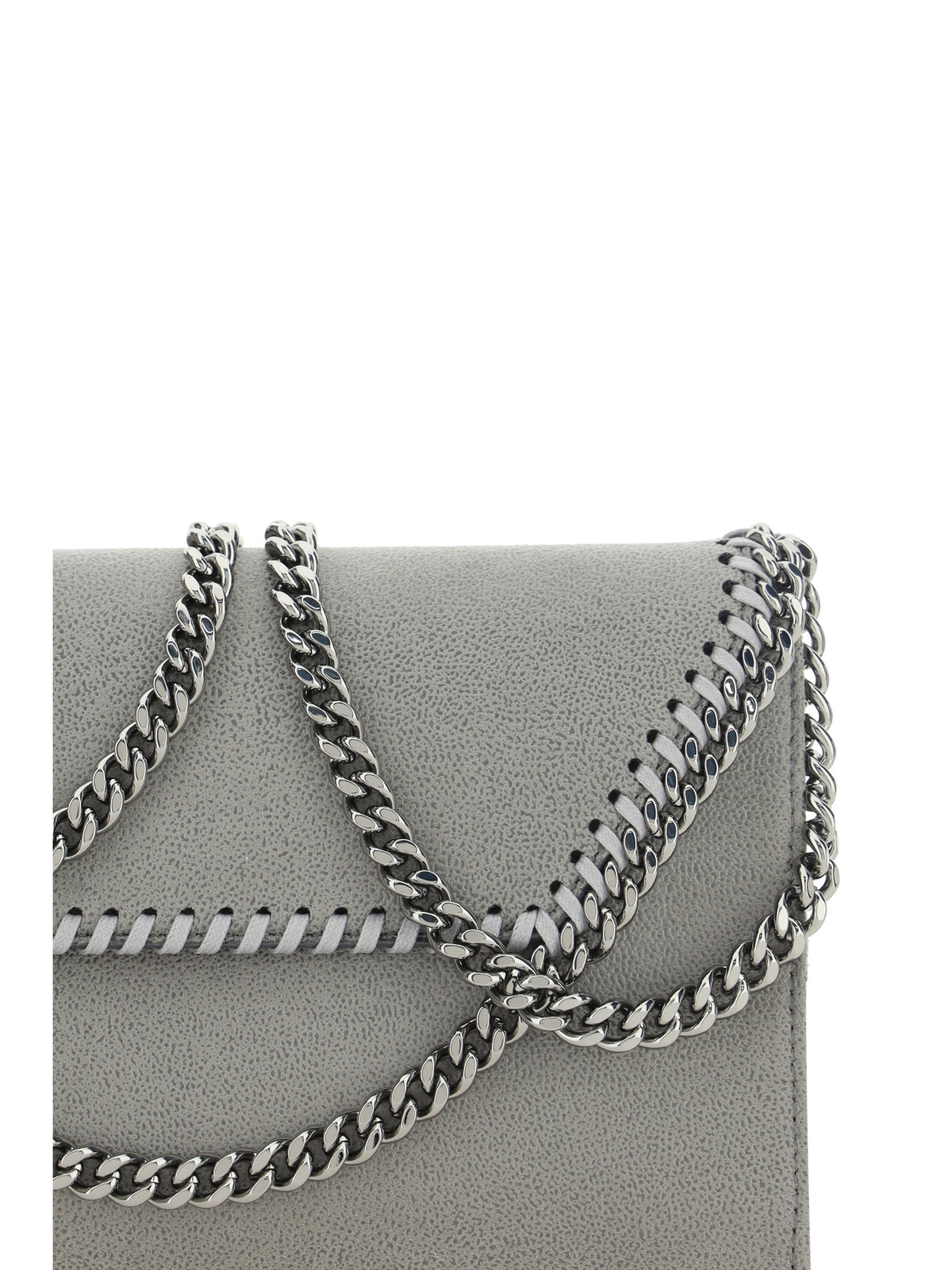 Stella Mccartney Mini Falabella Shoulder Bag - Light Grey