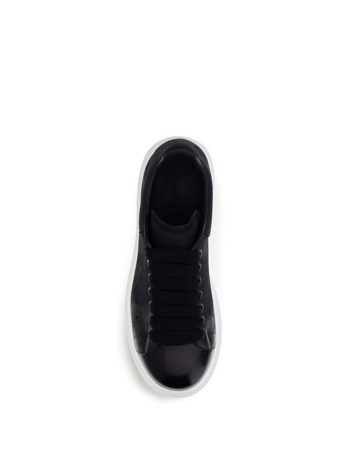 Alexander Mcqueen Oversized Sneakers in lea - Indigo Blue