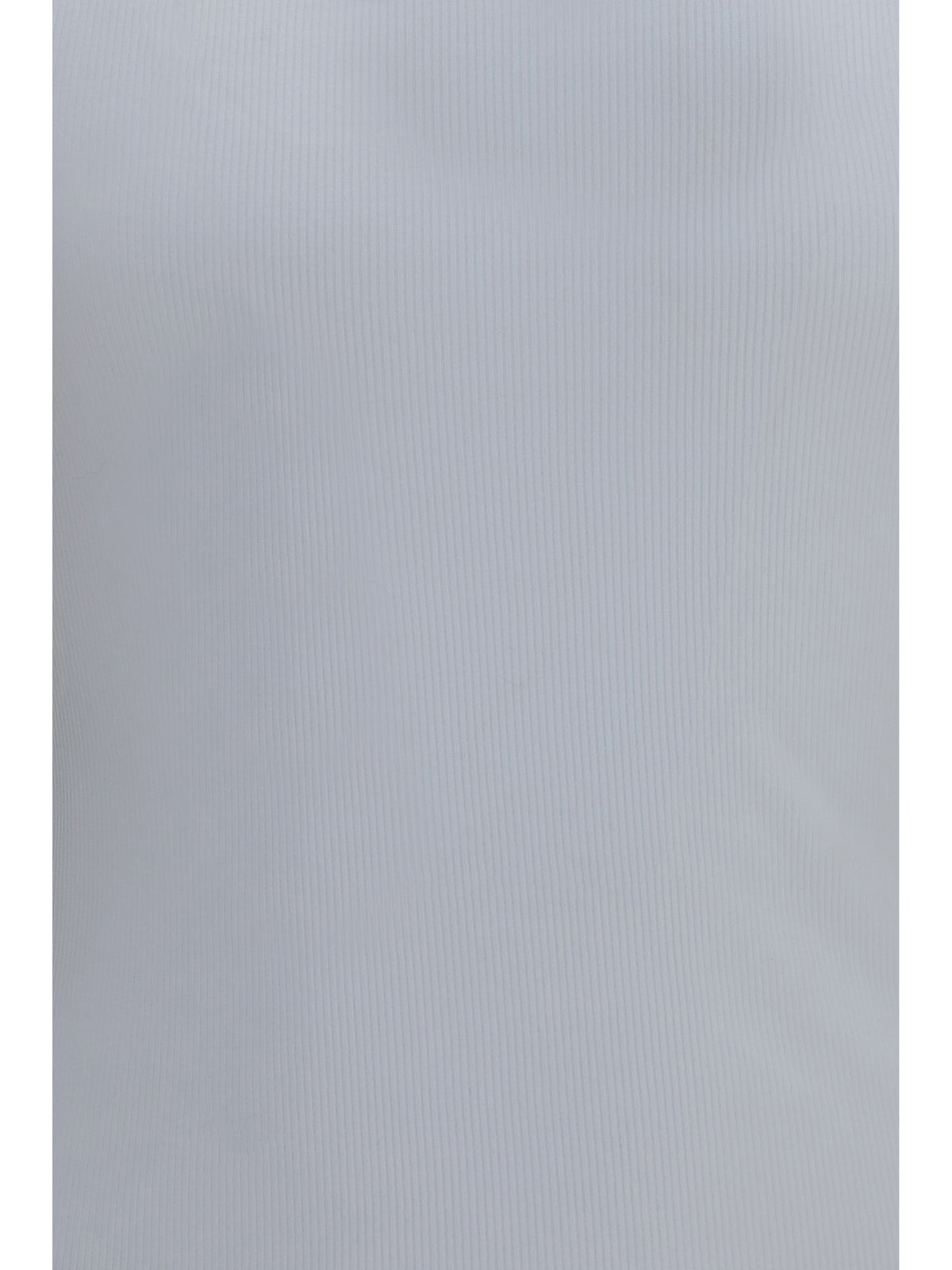 Dolce & Gabbana Marcello ribbed cotton Tank Top - White Ottico