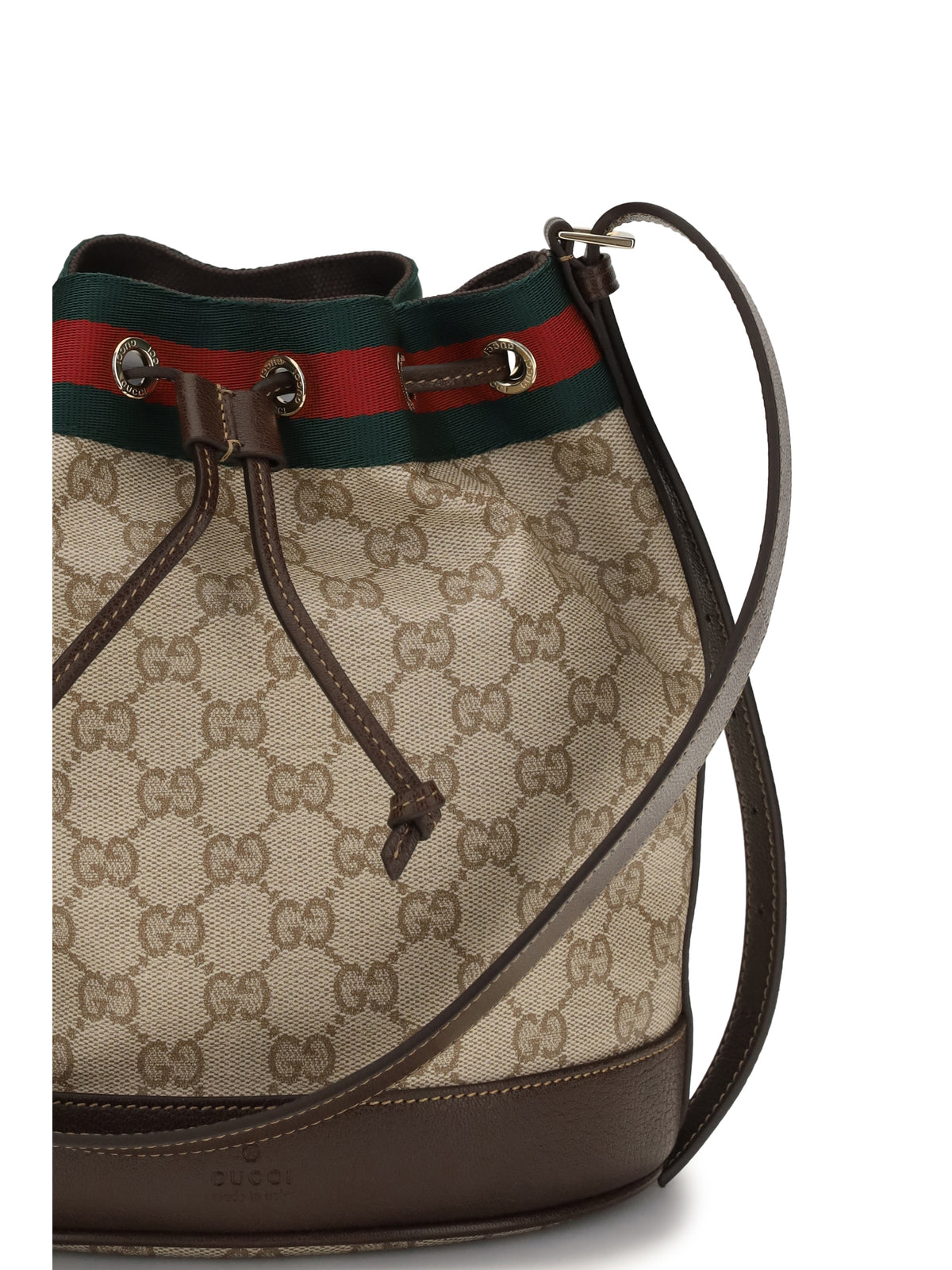 Gucci Venice mini Bucket Bag - Vin.San.Br/Dk.Br/Vrv