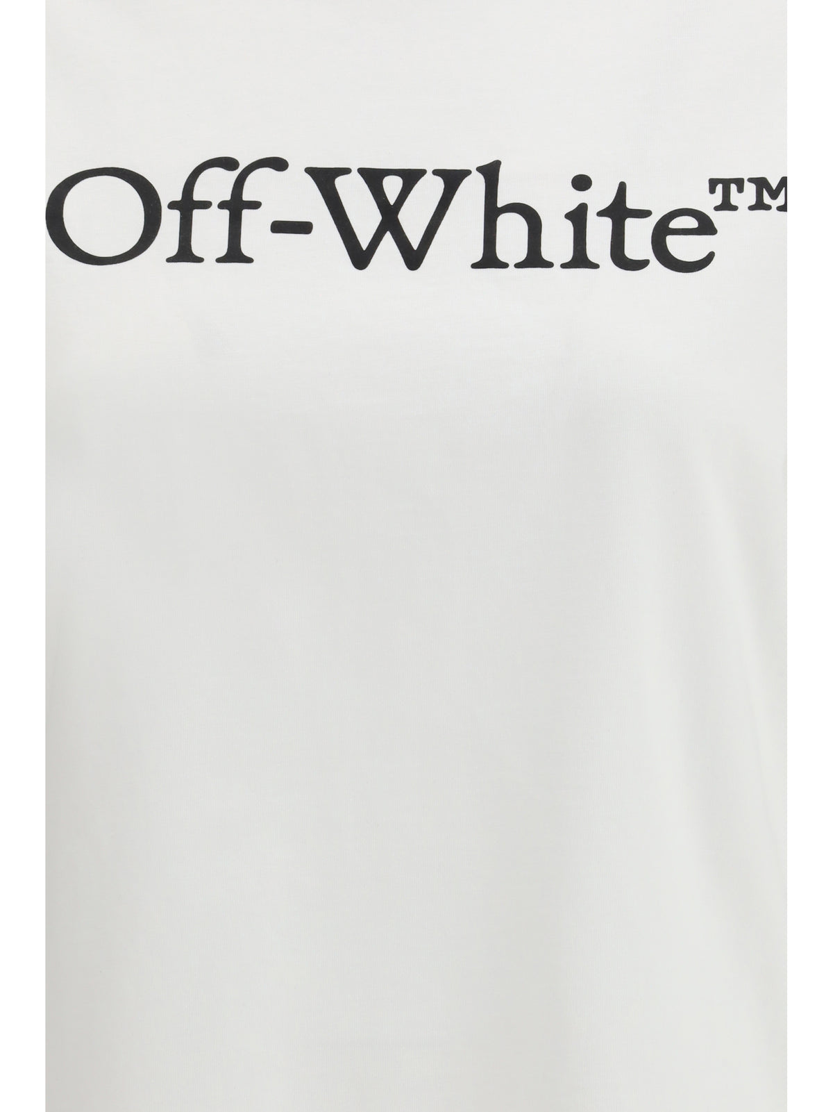 Off-White Big Logo Bookish T-shirt - White-Black