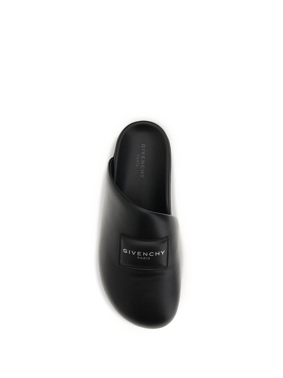Givenchy Leather Puffy Mules - Black