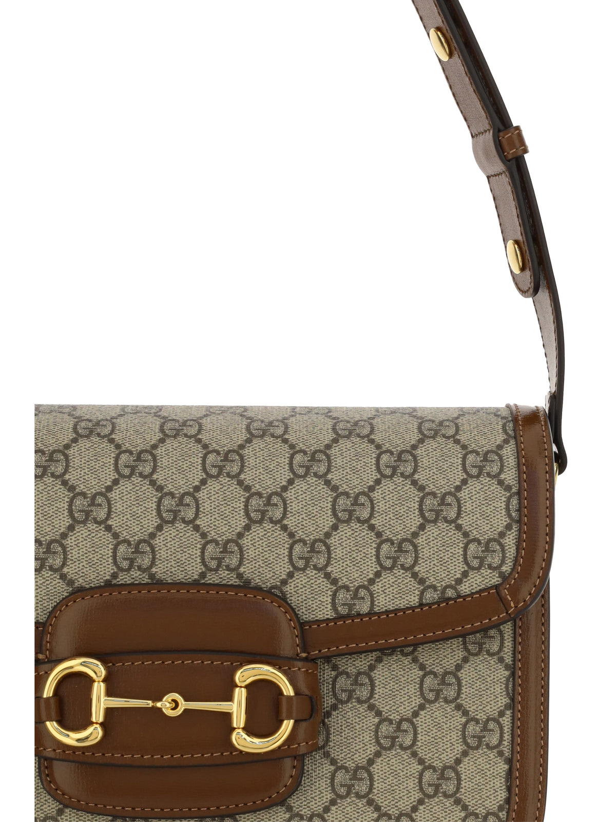 Gucci Horsebit Shoulder Bag - B.Eb/Brown Sugar