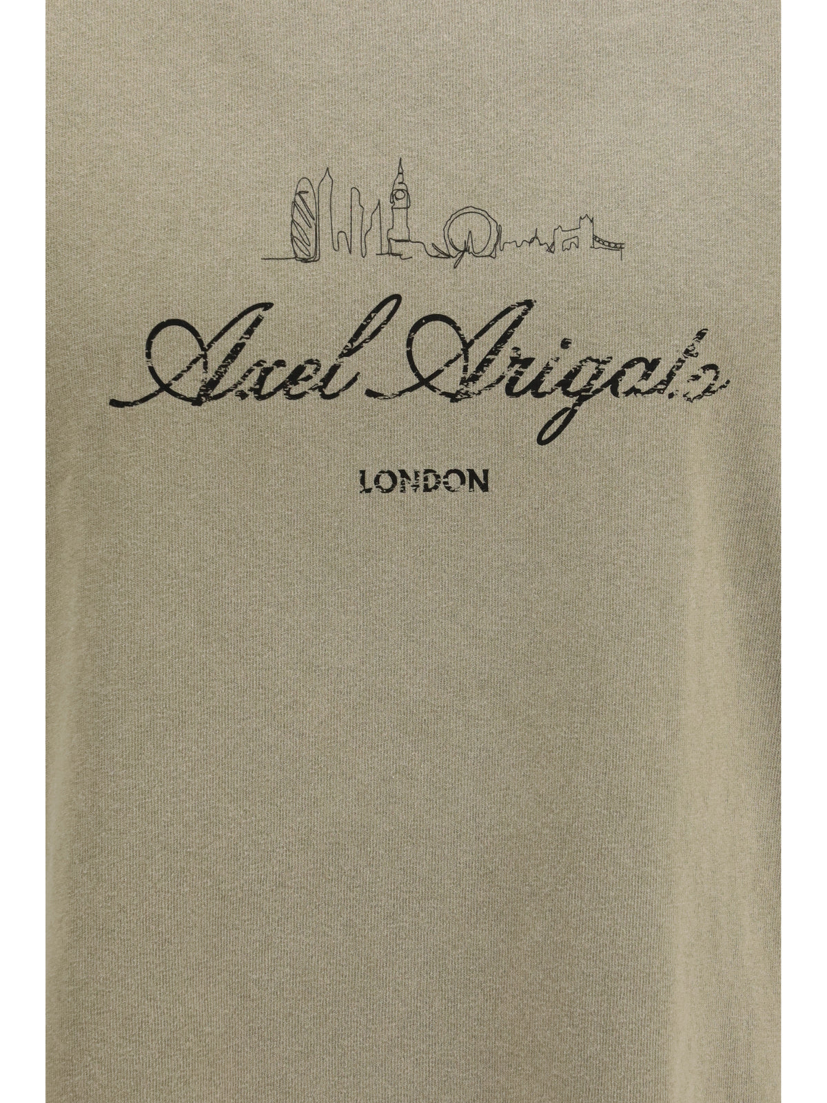 Axel Arigato Ldn Washed Sky T-shirt - Olive Green