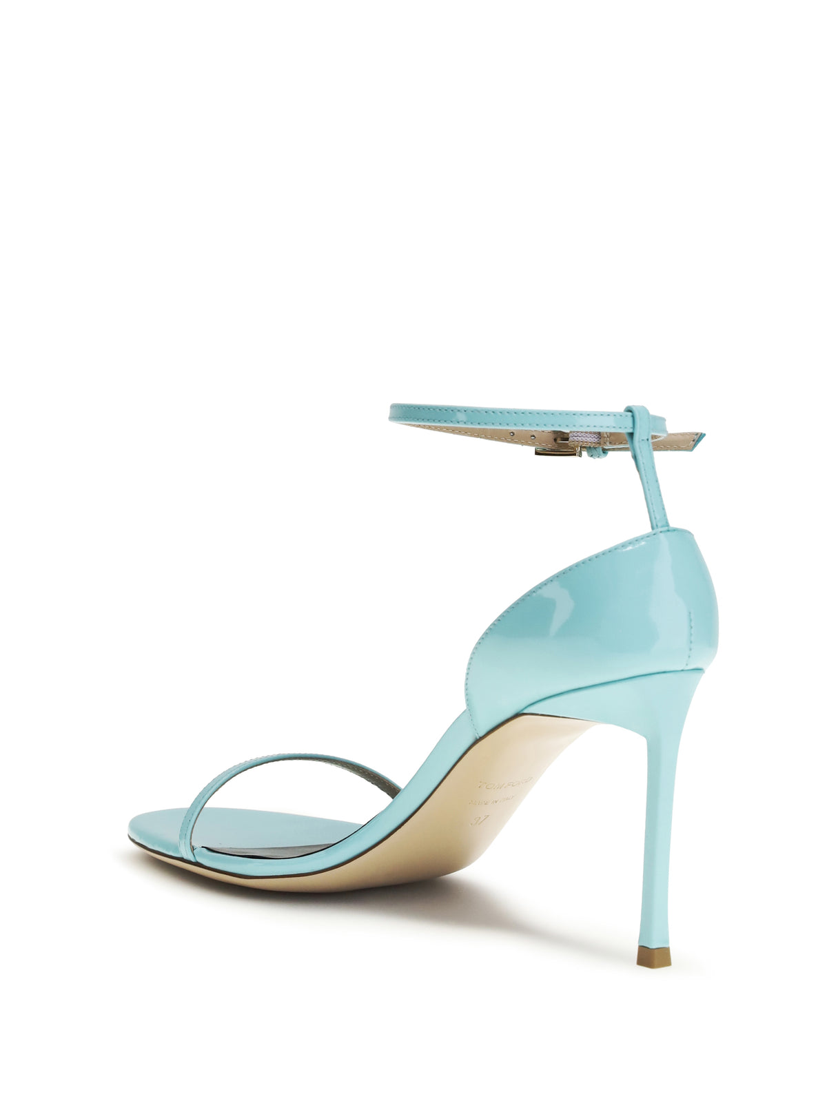 Tom Ford Vertigo patent leather Sandals - Aqua
