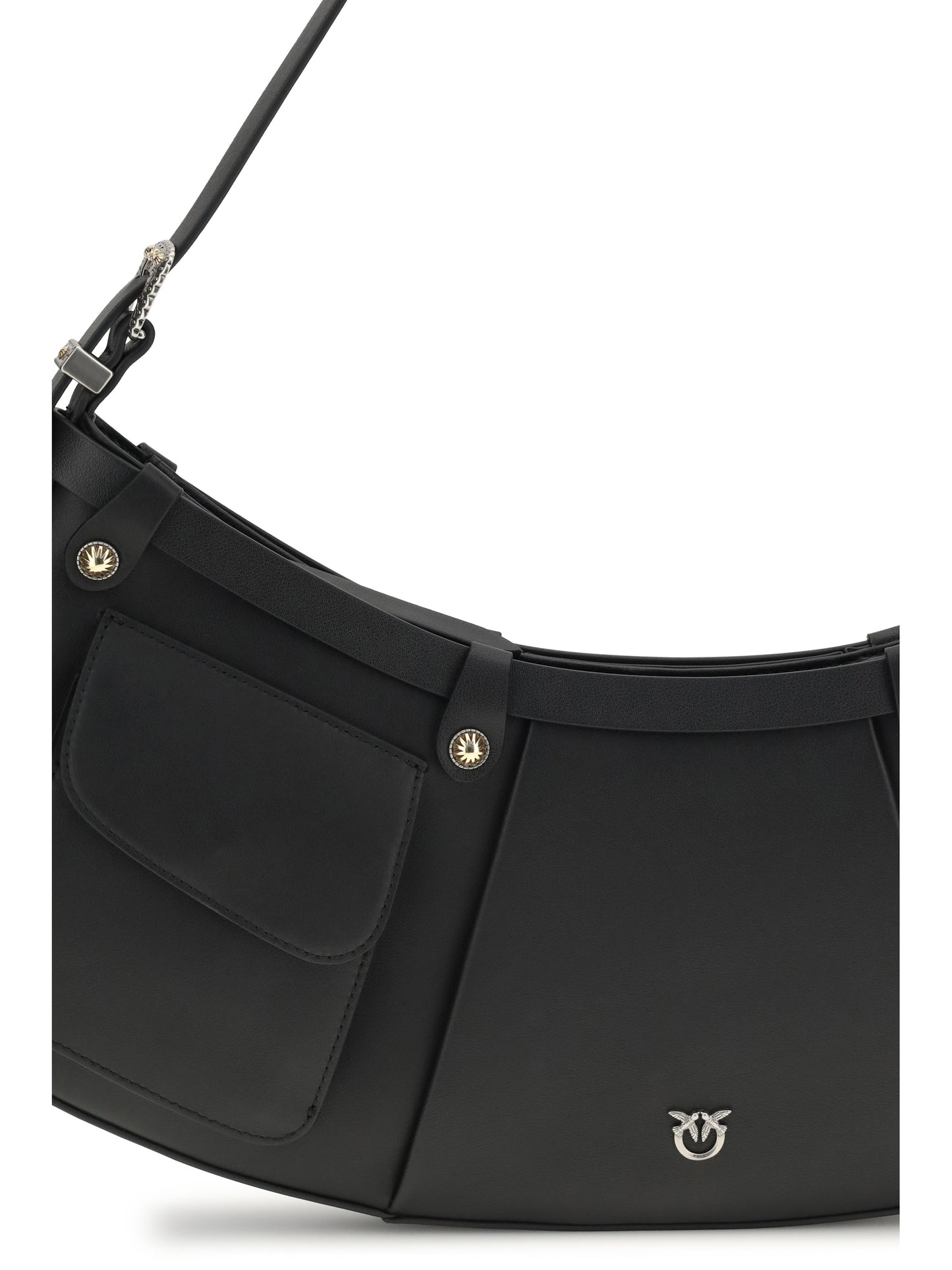 PINKO Large Pocket Body Shoulder Bag