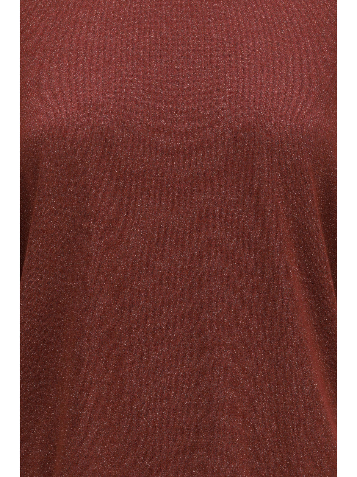 Brunello Cucinelli Short-sleeve cashmere and silk Sweater - Red Bean