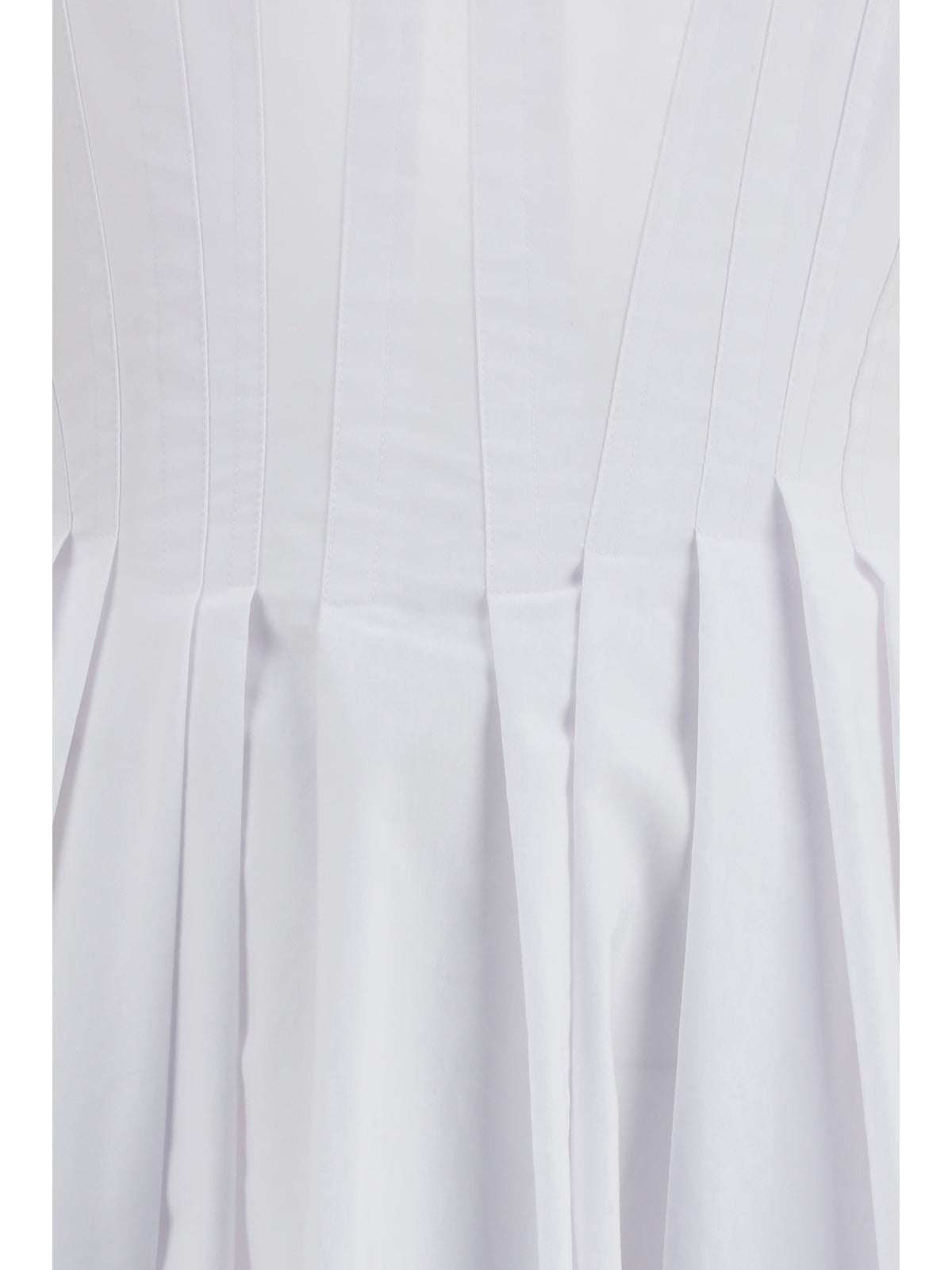 Max Mara Sportmax Long Giro Dress - White Ottico