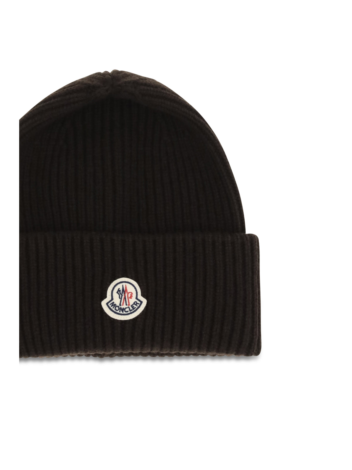 Moncler Wool and cashmere-blend Beanie - Brown