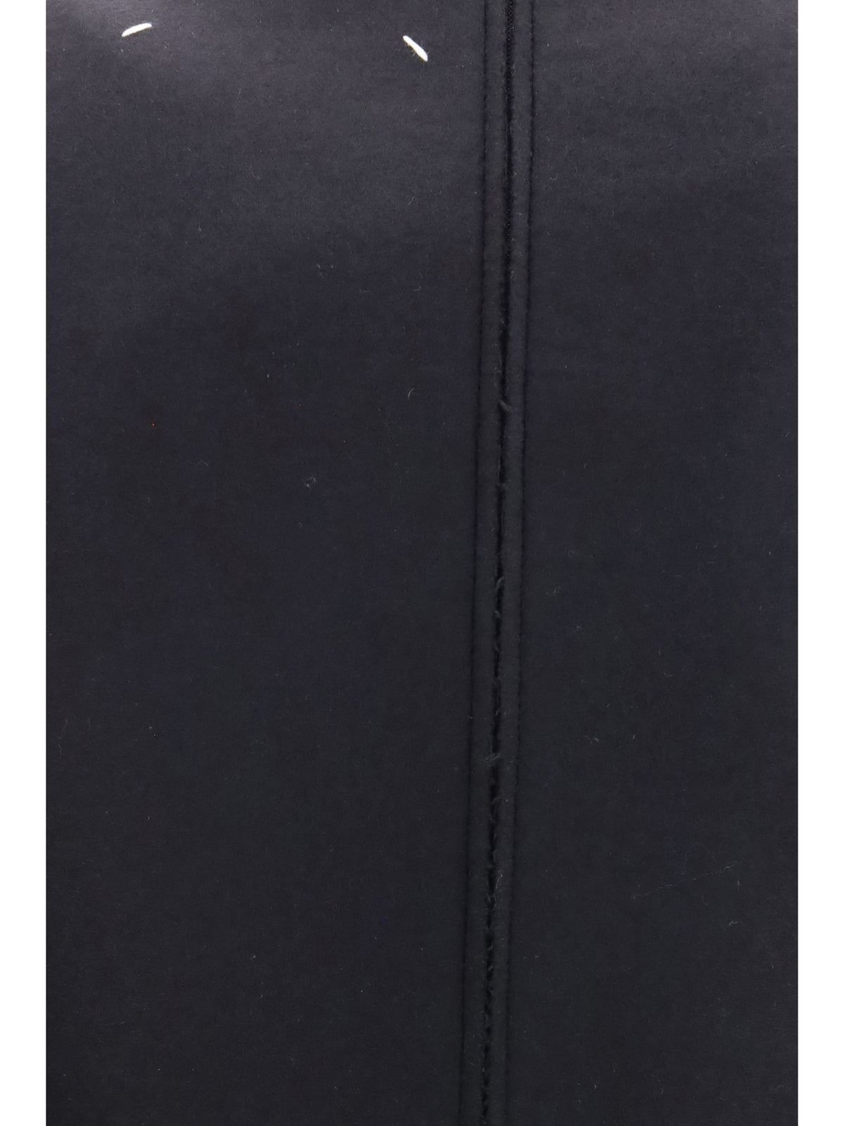 Maison Margiela Sleeveless virgin wool midi Dress - Black