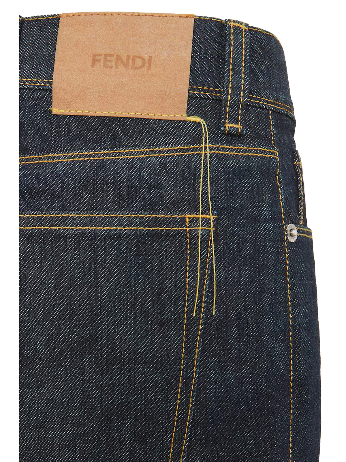 Fendi Long Jeans - Blue Navy