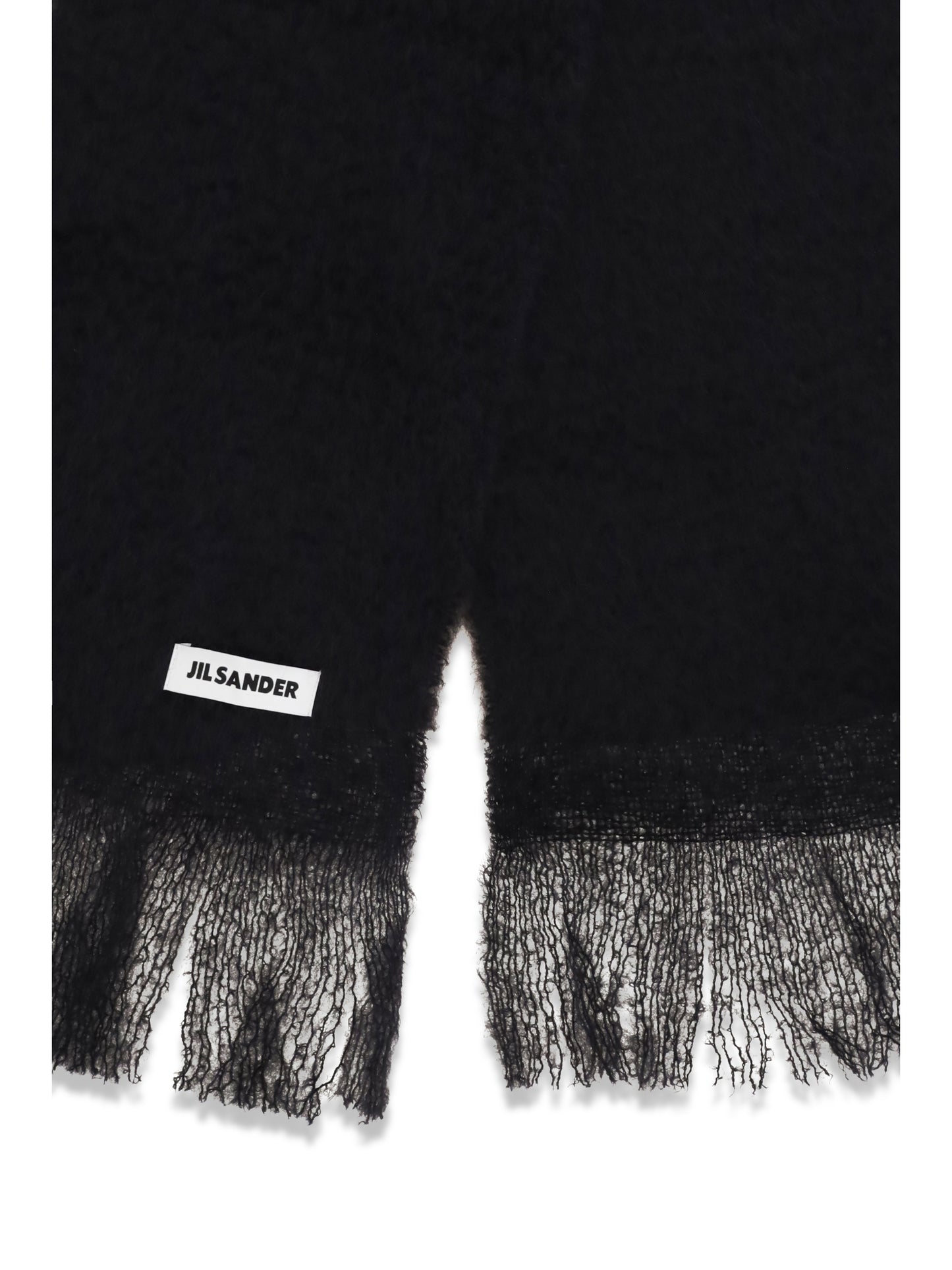 JIL SANDER Wool Scarf with logo