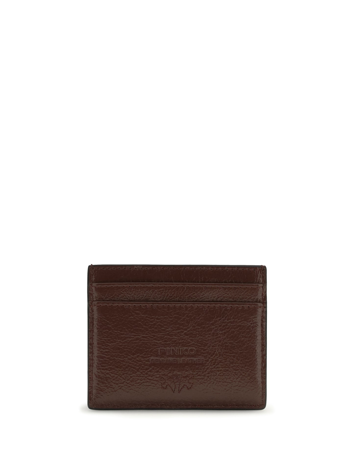 PINKO Shiny leather Card Holder