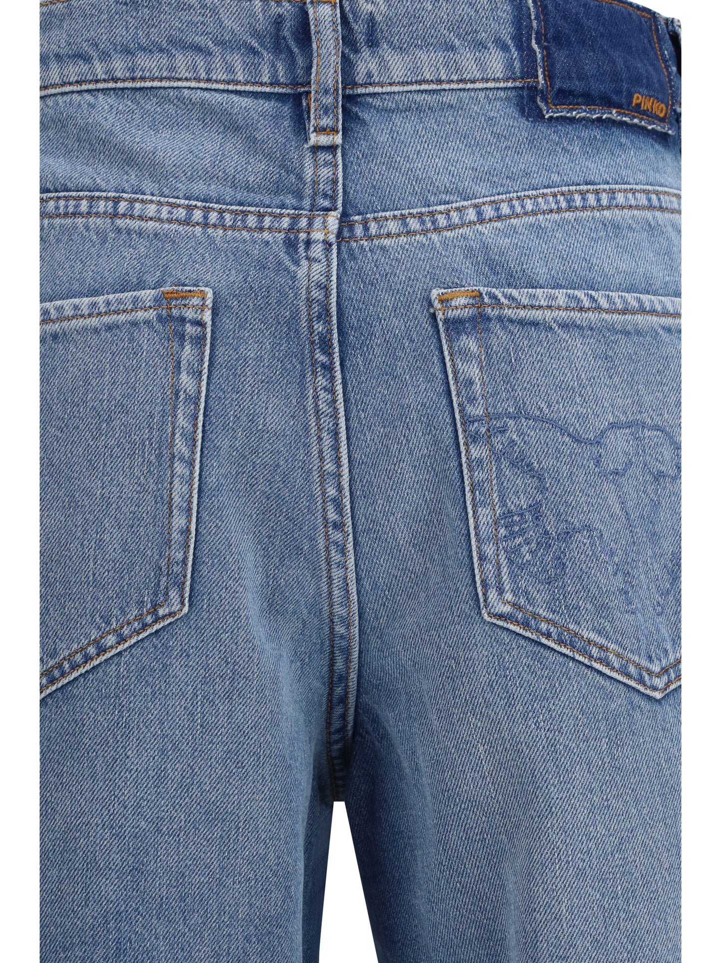 PINKO Balloon fit Jeans in faded denim