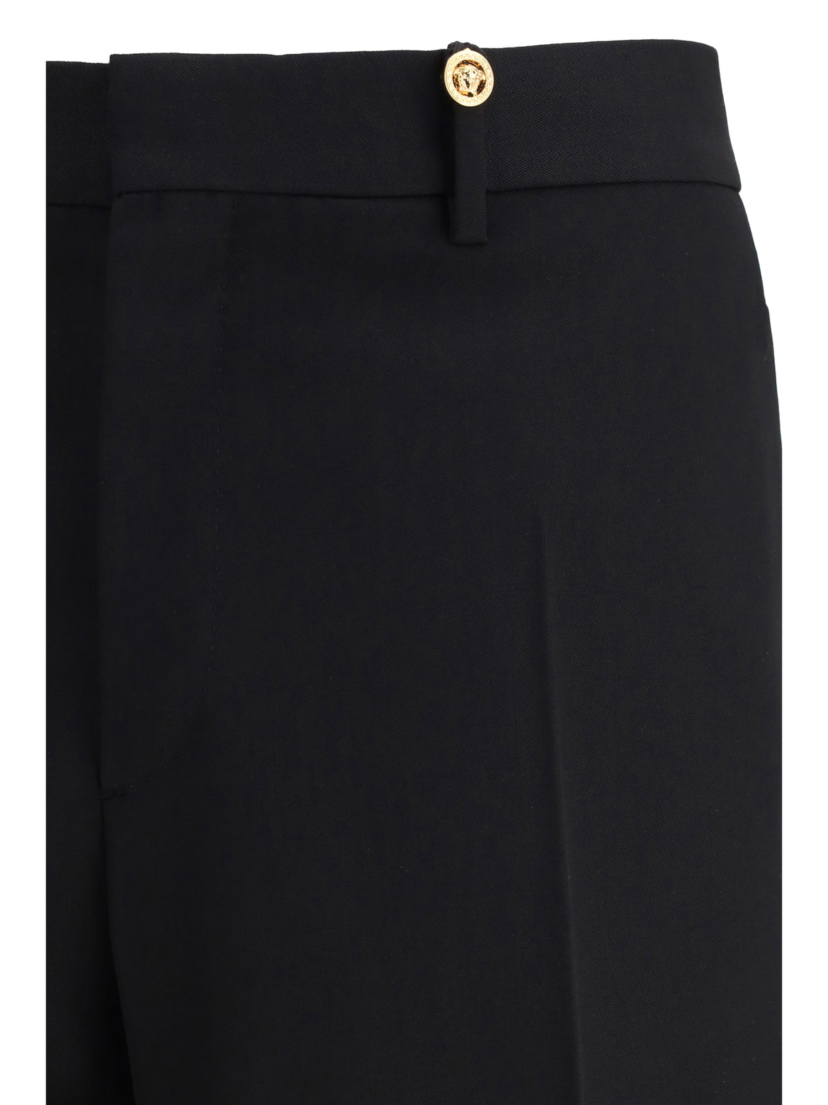 Versace Formal wool Pants - Black
