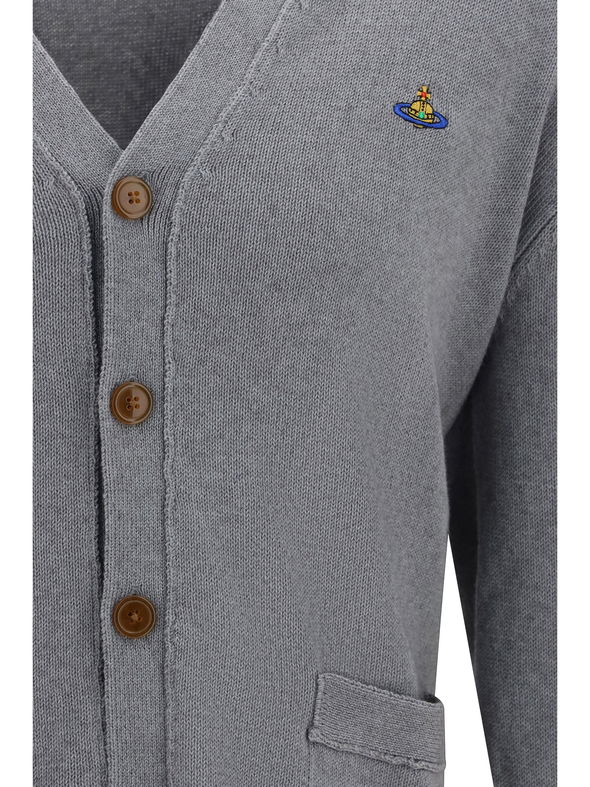 Vivienne Westwood Alex Cardigan - Dark Grey Melange