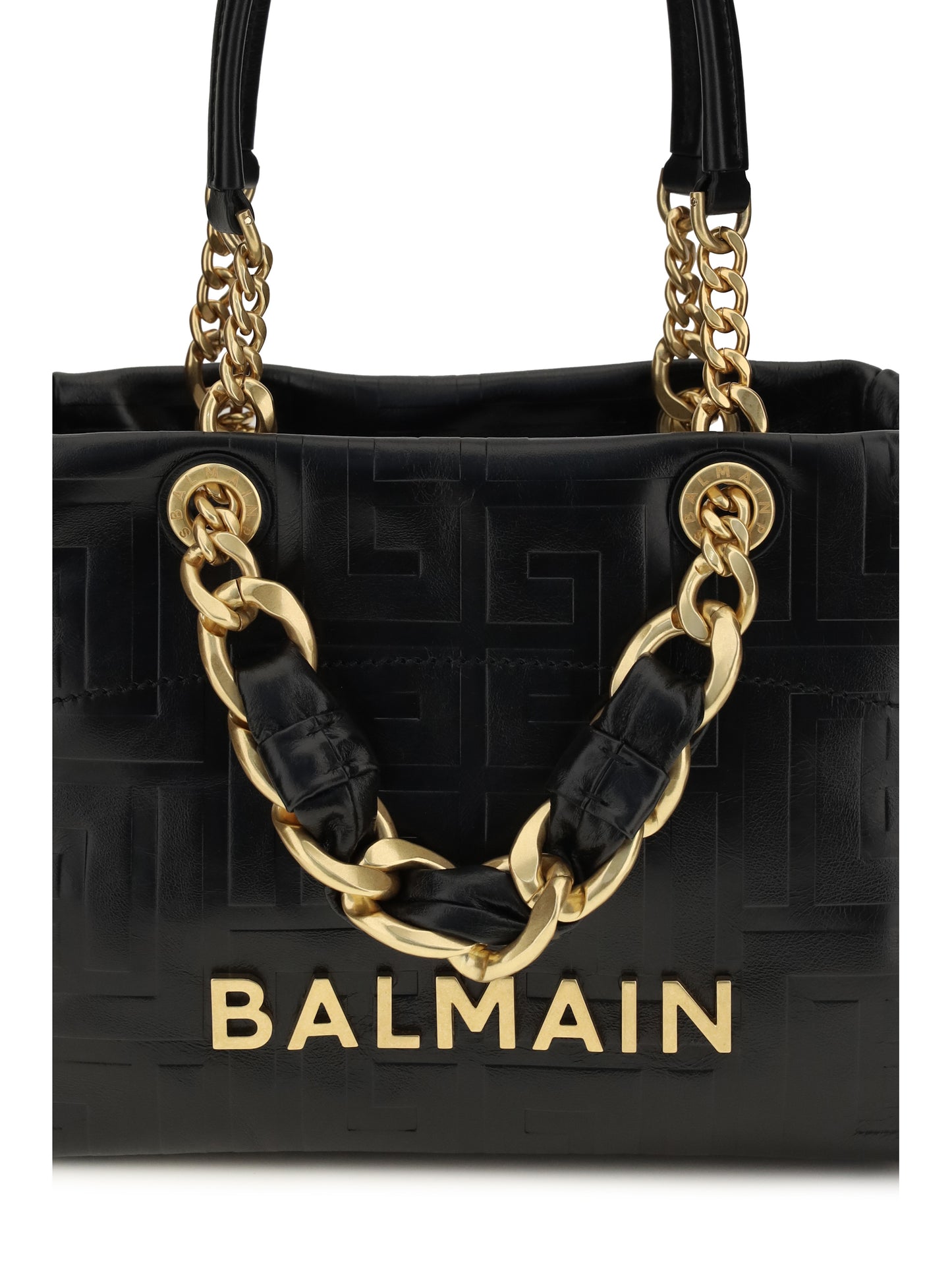 Balmain Small Cabas 1945 Tote bag - Noir