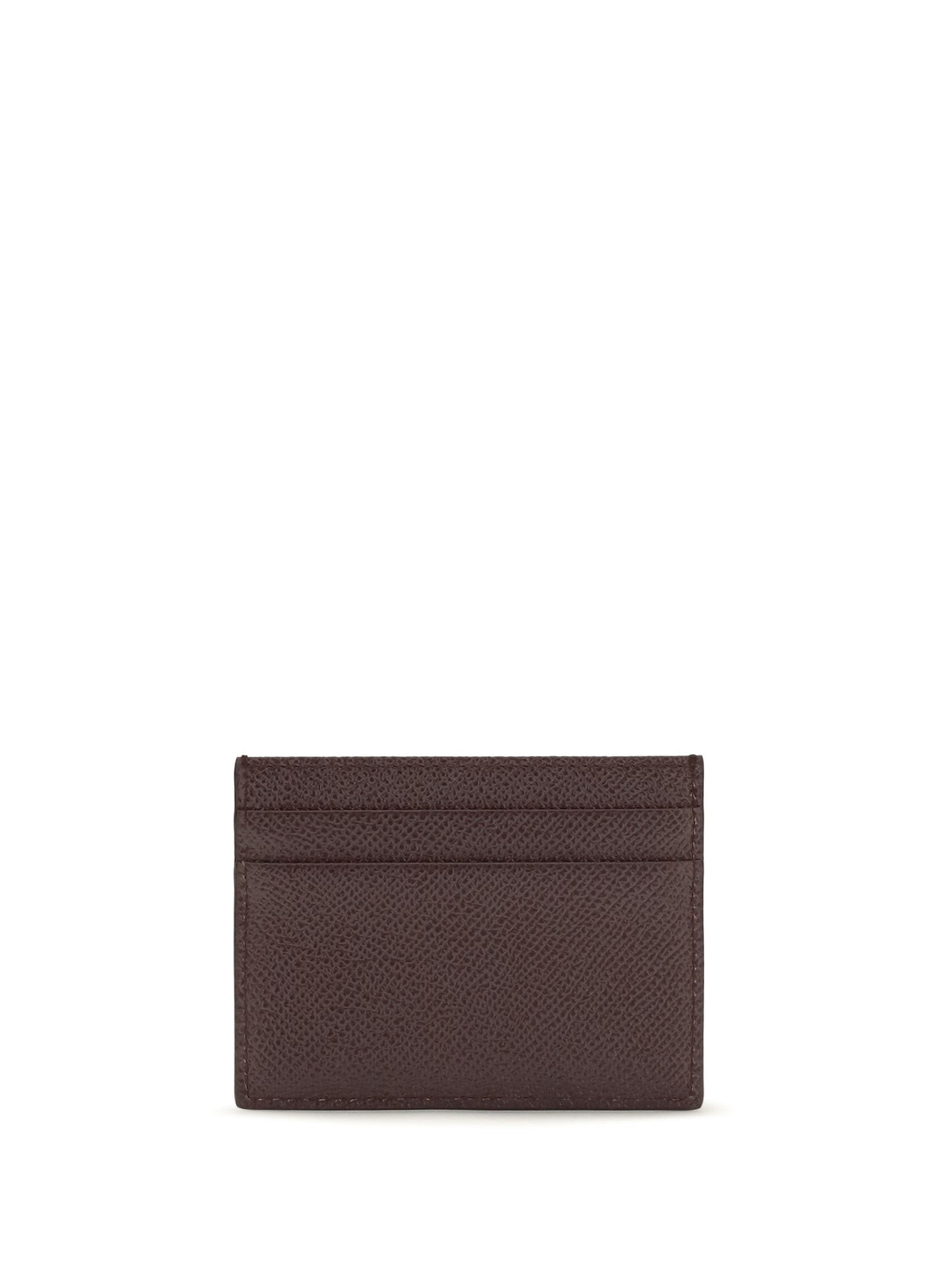 Dolce & Gabbana Leather Cardholder - Mosto