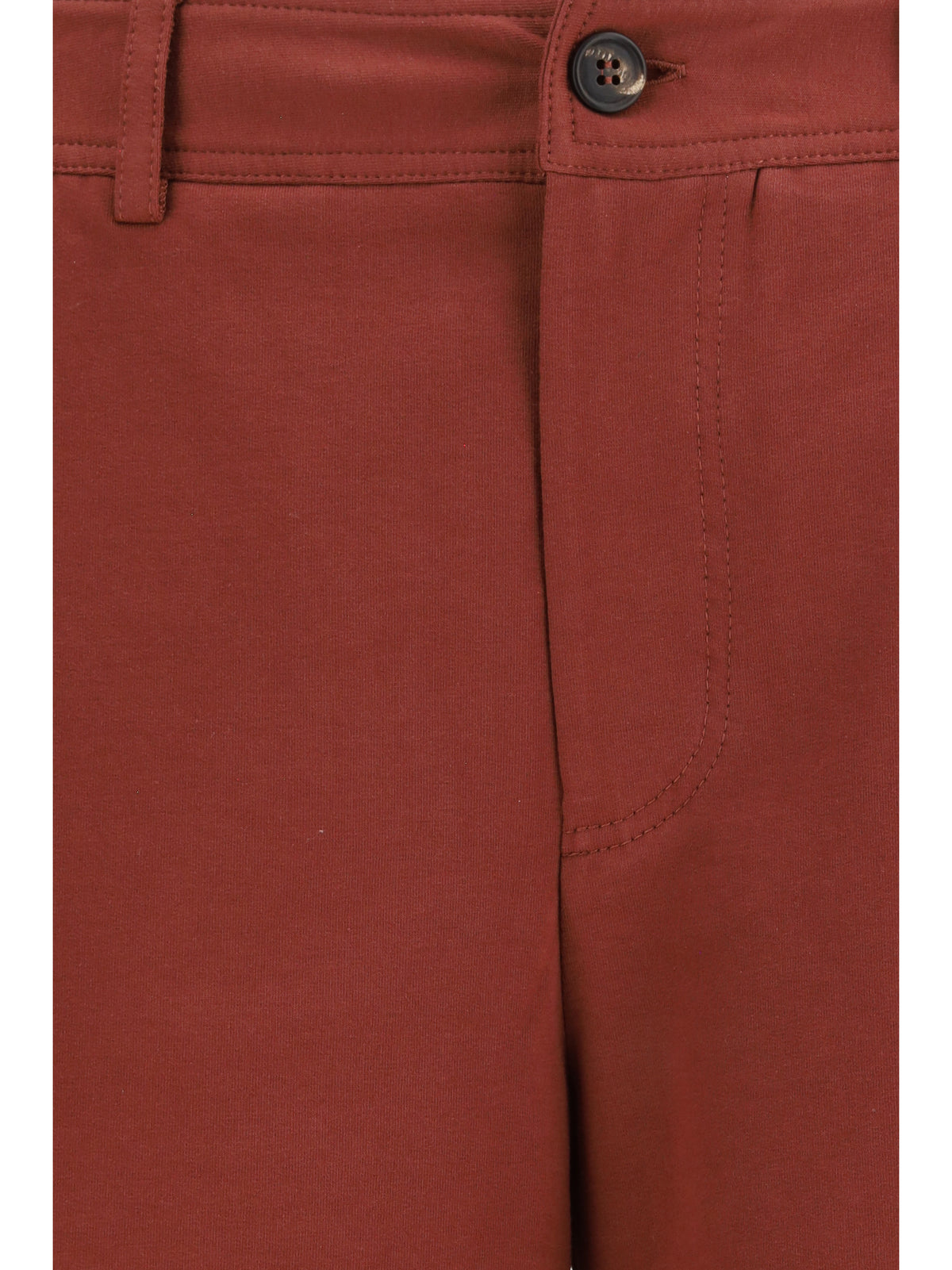Brunello Cucinelli Cotton Bermuda Shorts - Red Pear