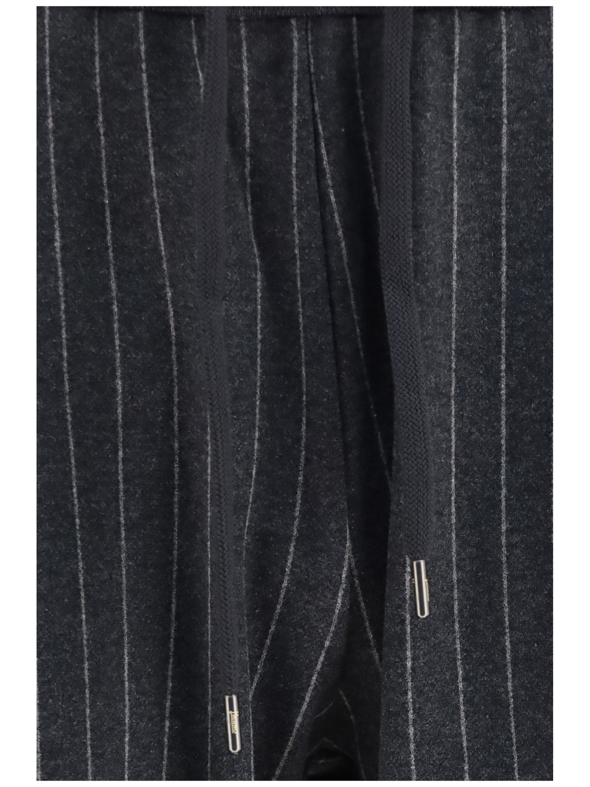 Herno Pinstripe drawstring Pants - Ferro