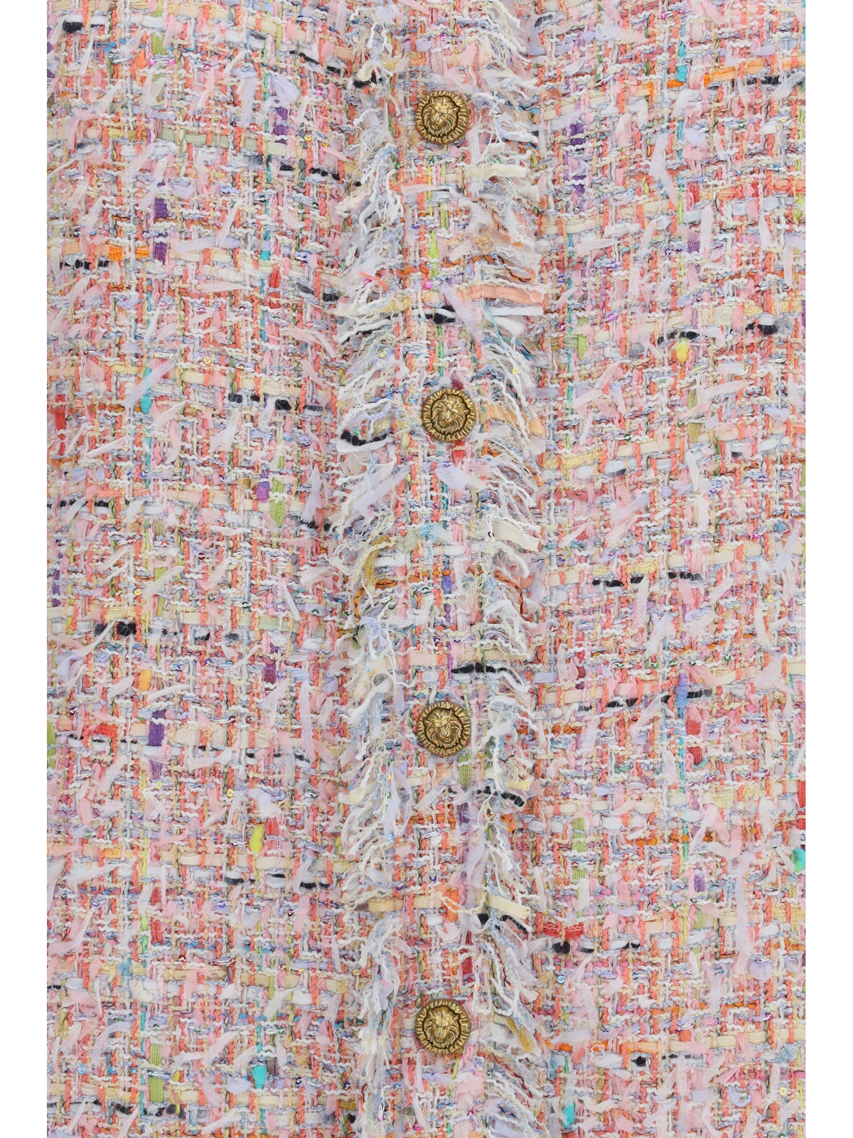 Balmain Tweed Shirt - Multicolor