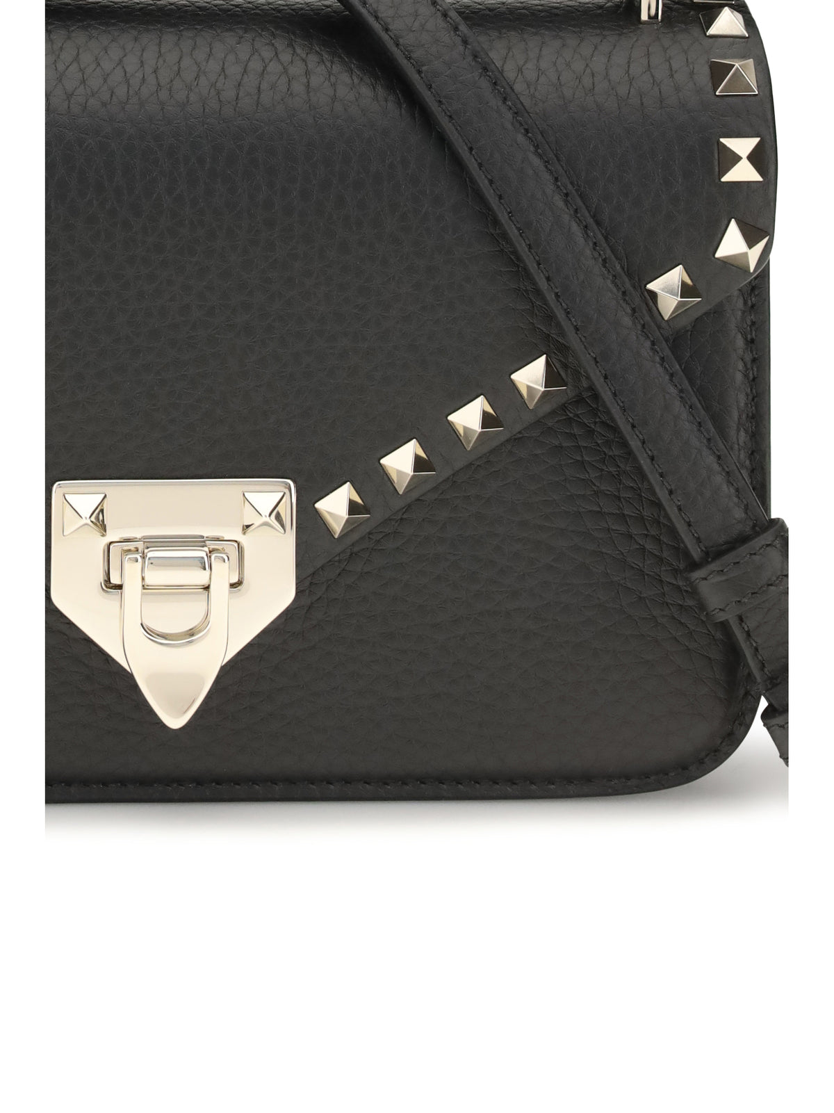Valentino Garavani Rockstud mini Shoulder Bag - Black