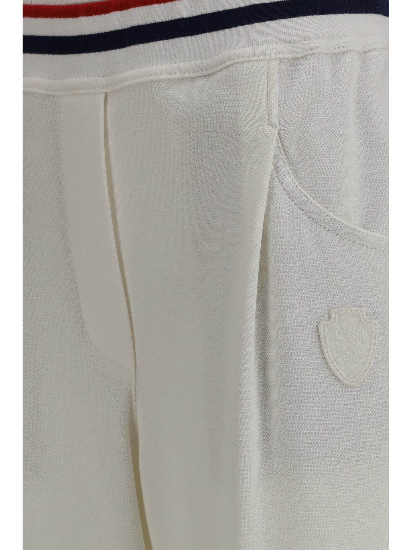 BRUNELLO CUCINELLI Pants with tricolor elastic waistband