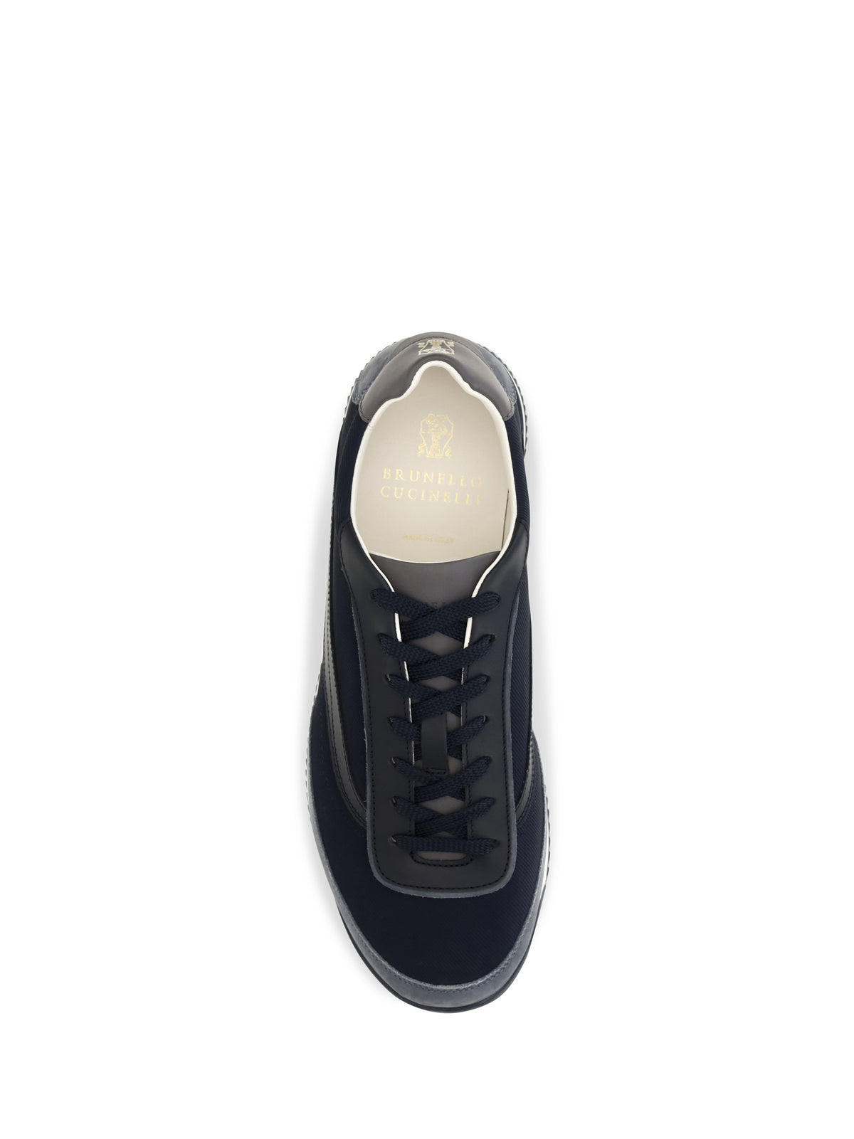 Brunello Cucinelli Lace-up suede Sneakers - Blue