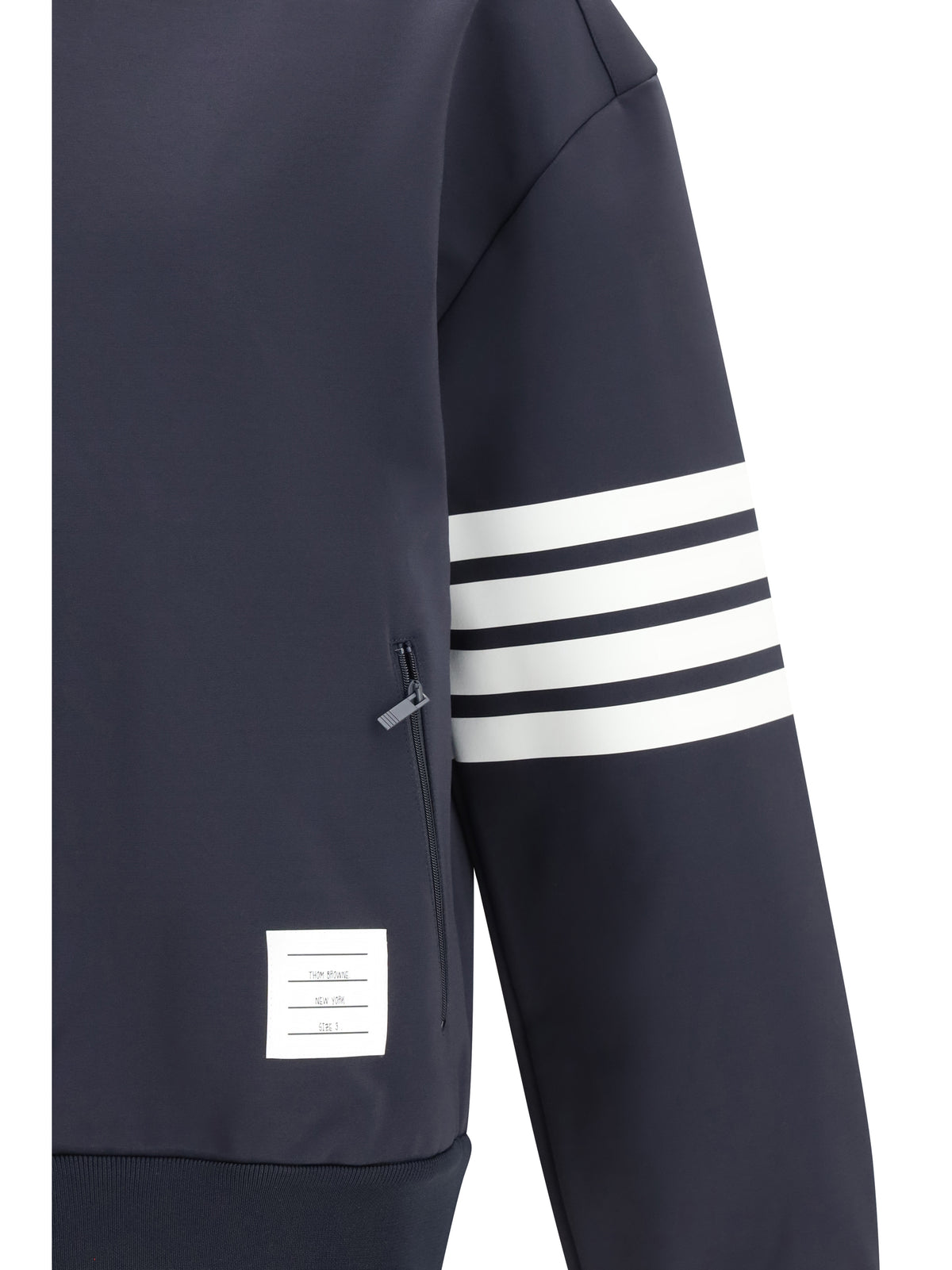 Thom Browne Zipped bomber Jacket - Navy