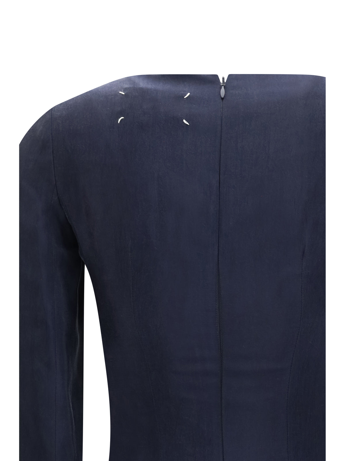 Maison Margiela Long Dress - Blue Navy