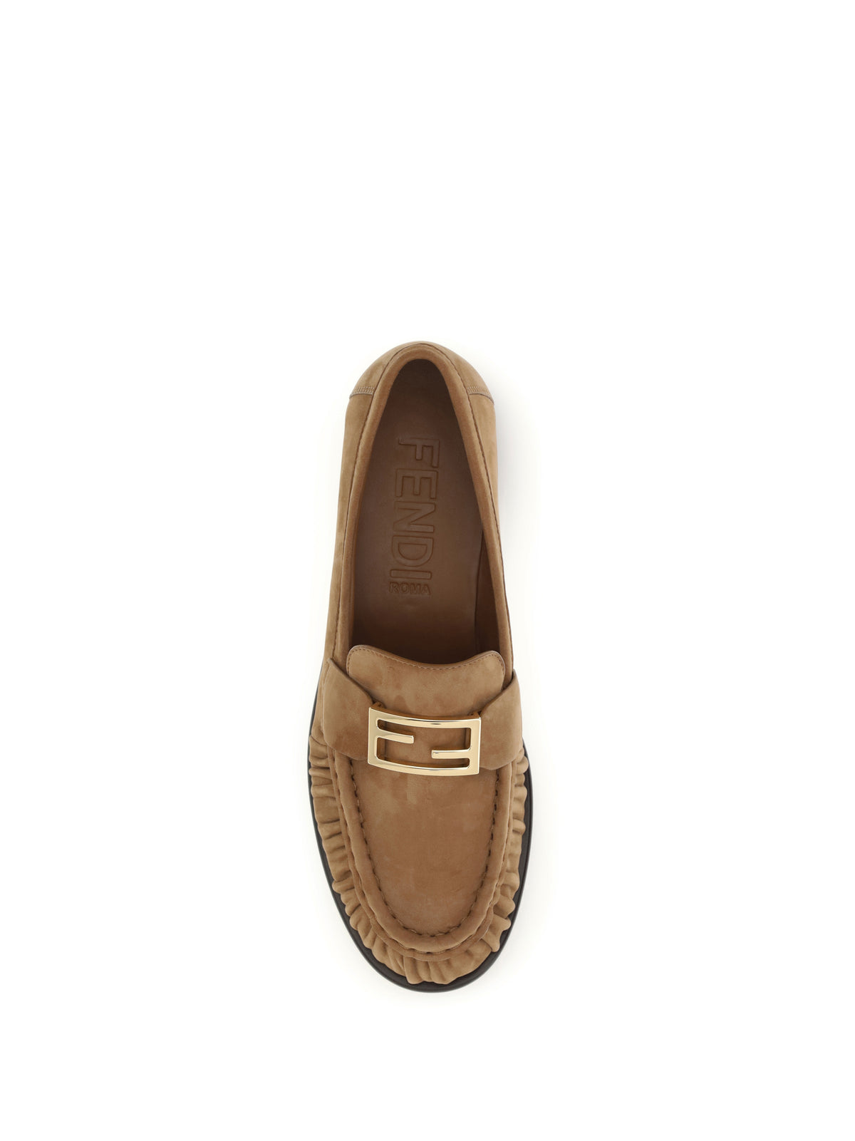 Fendi Suede Loafers - Sellier