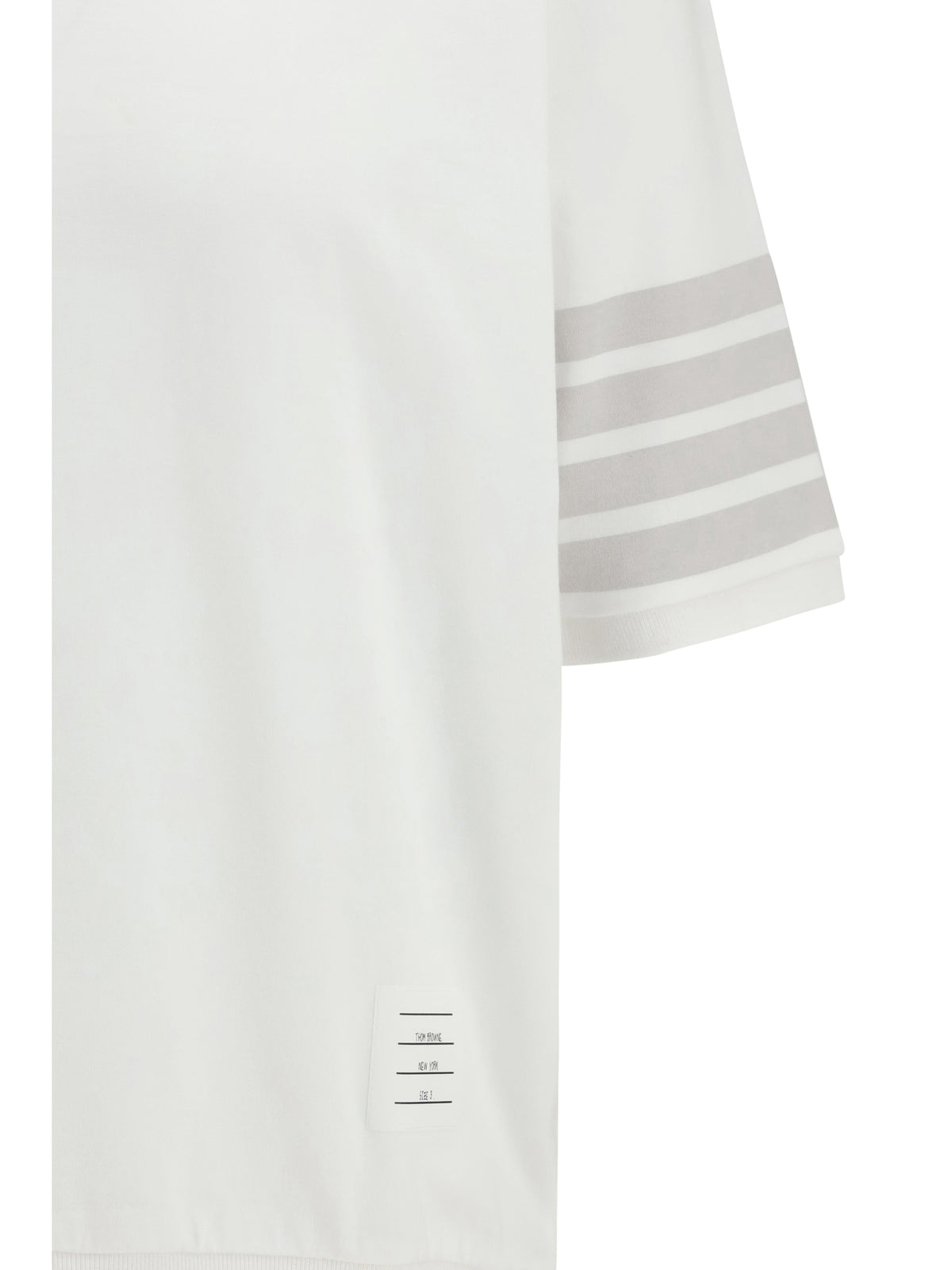 Thom Browne 4-Bar cotton jersey T-shirt - White