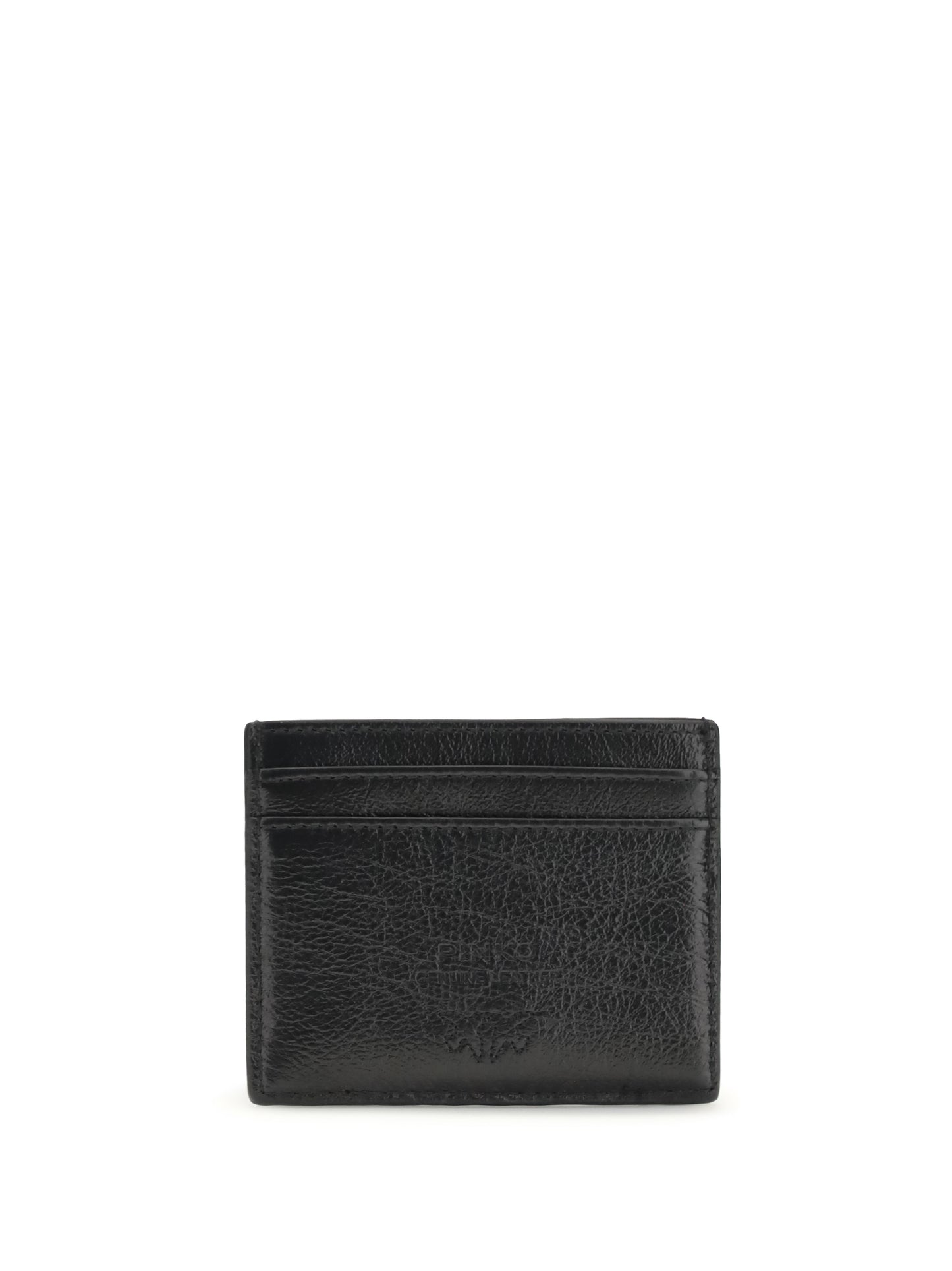PINKO Shiny leather Card Holder