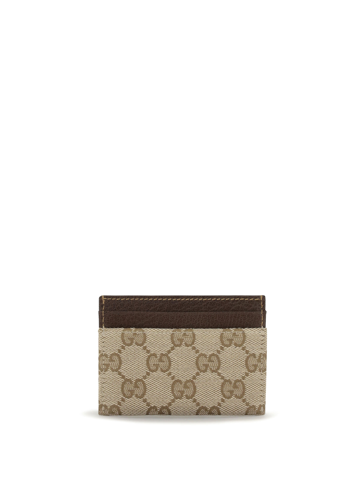 Gucci Horsebit Cardholder - Vint.Sand/Dk Brown